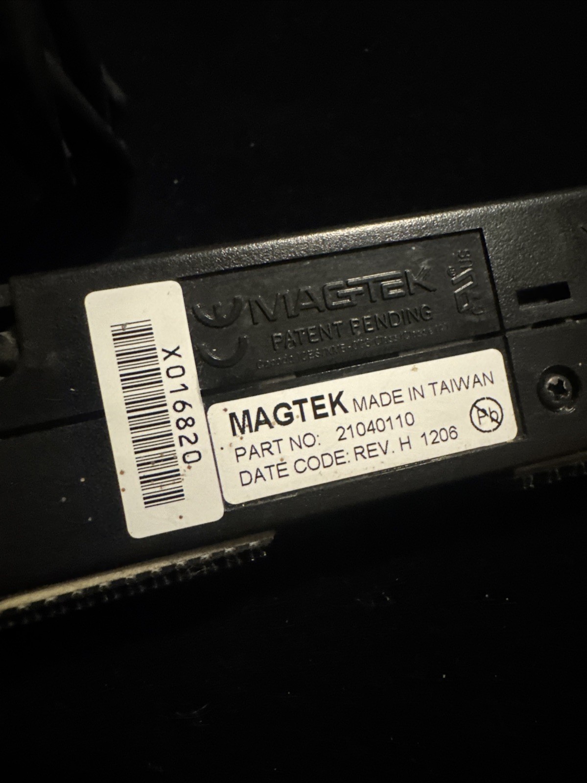 MagTek 21073062 Credit Card Swipe Reader