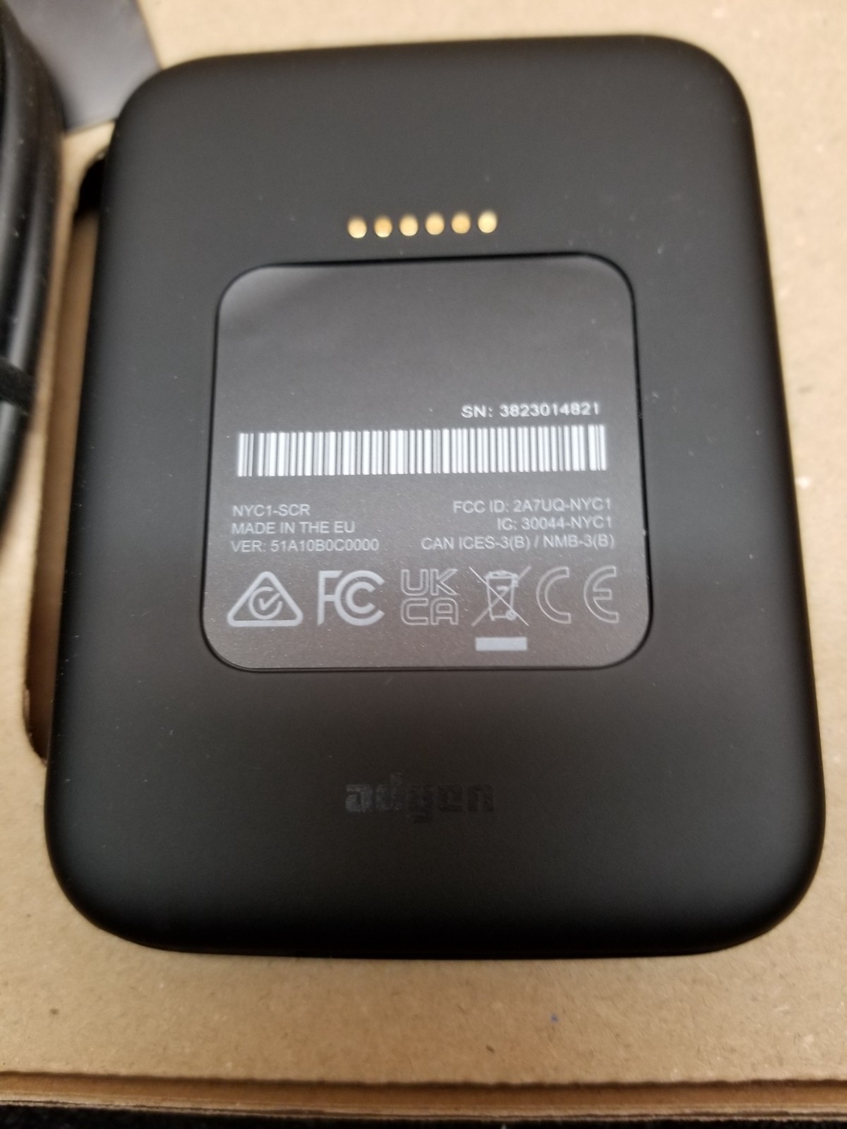 Adyen NYC1-SCR Handheld Payment Terminal Card Reader Black NEW SEALED SHIPS FREE