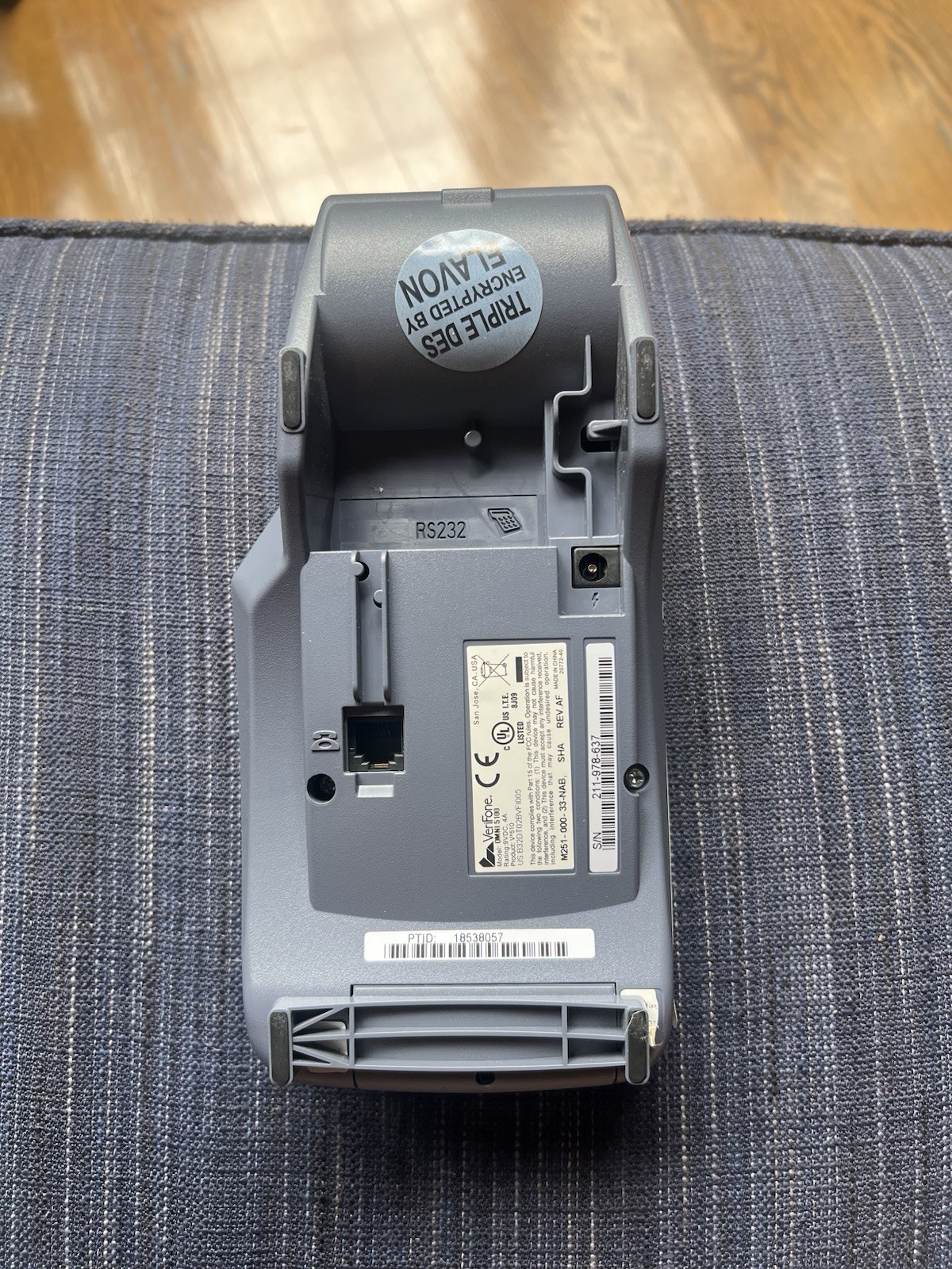 VeriFone VX510 POS Credit Card Reader Terminal With Coords