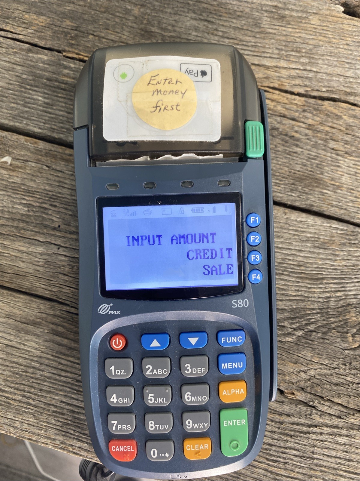 PAX S80 Credit Card Terminal Unit