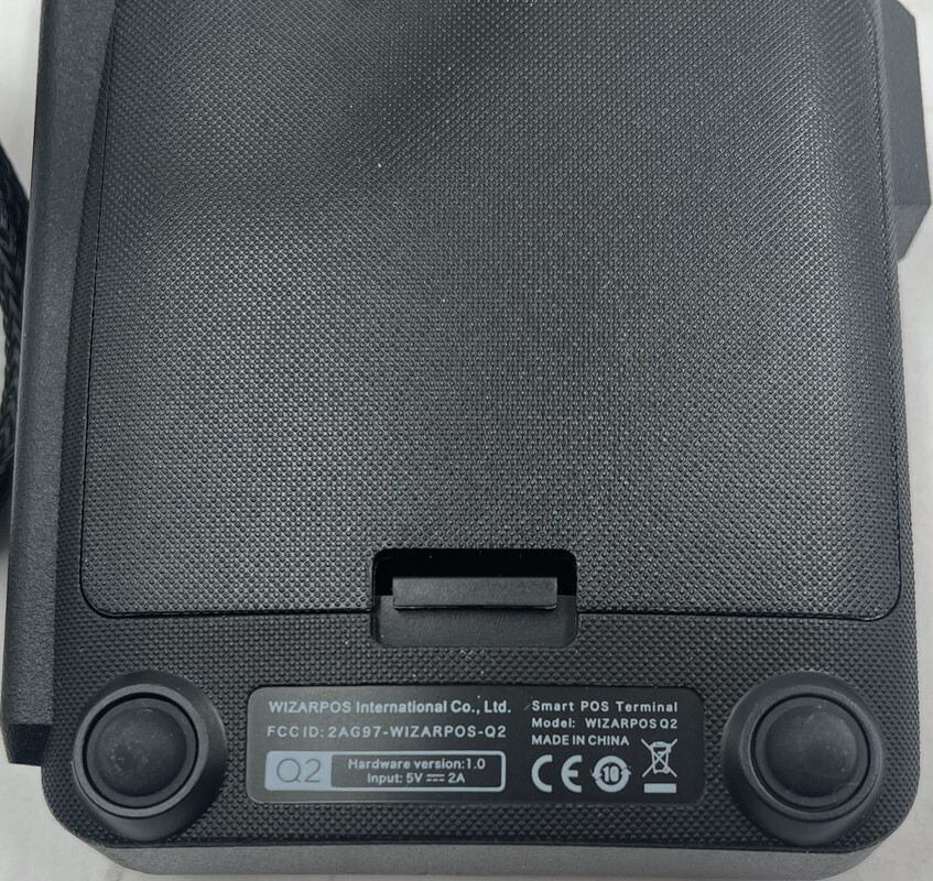 DEJAVOO WIZARPOS Q2 SMART POS 5.5″ TOUCHSCREEN TERMINAL BLACK