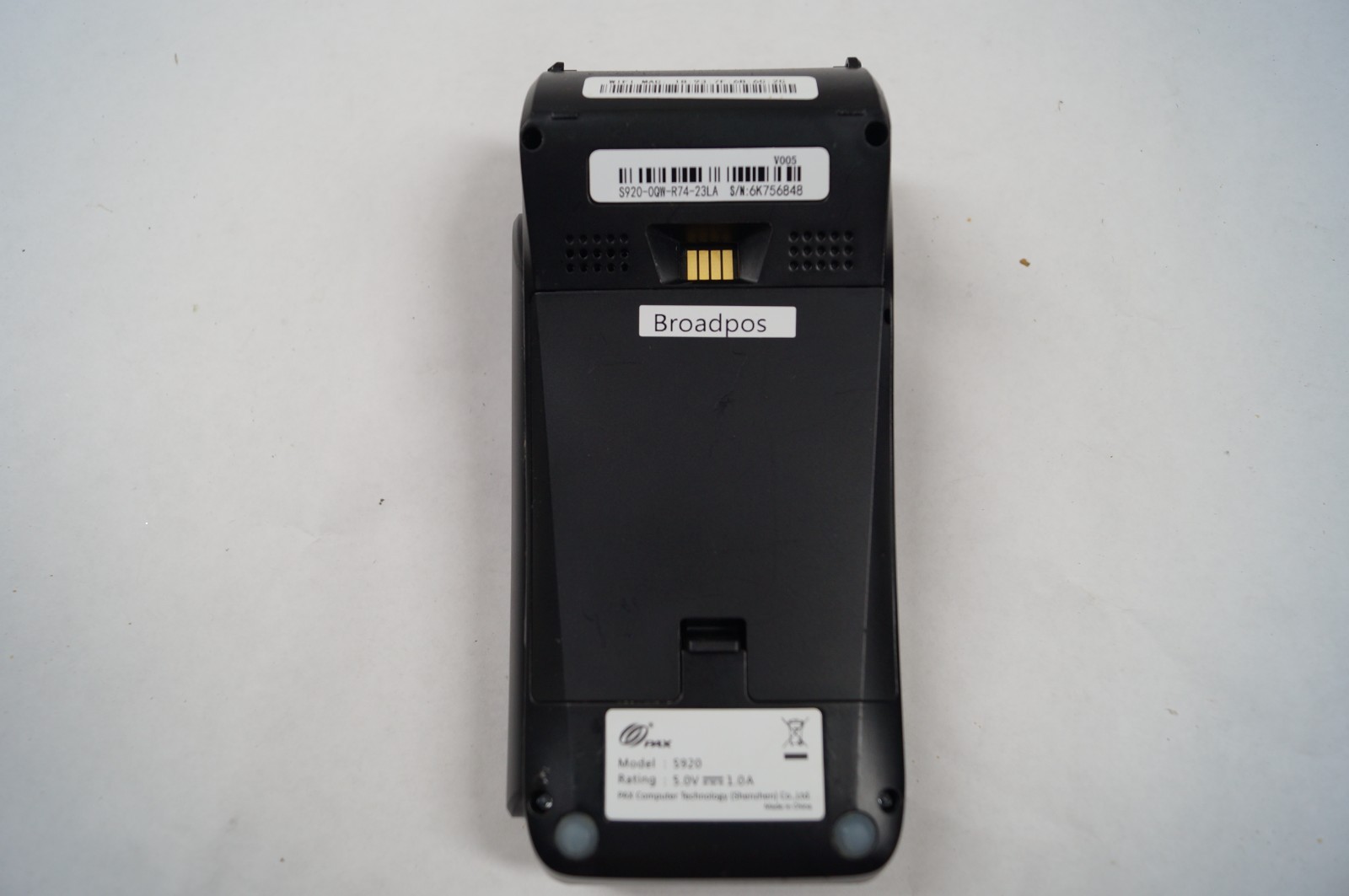 PAX 5920 Payment Terminals PIN pads POS Status Unknown WORKING F123
