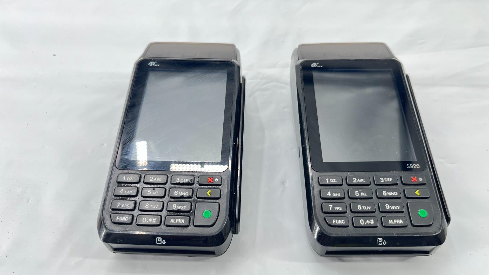 PAX S920 Mobile POS Credit Card Terminal Bluetooth Wireless LOT of 2