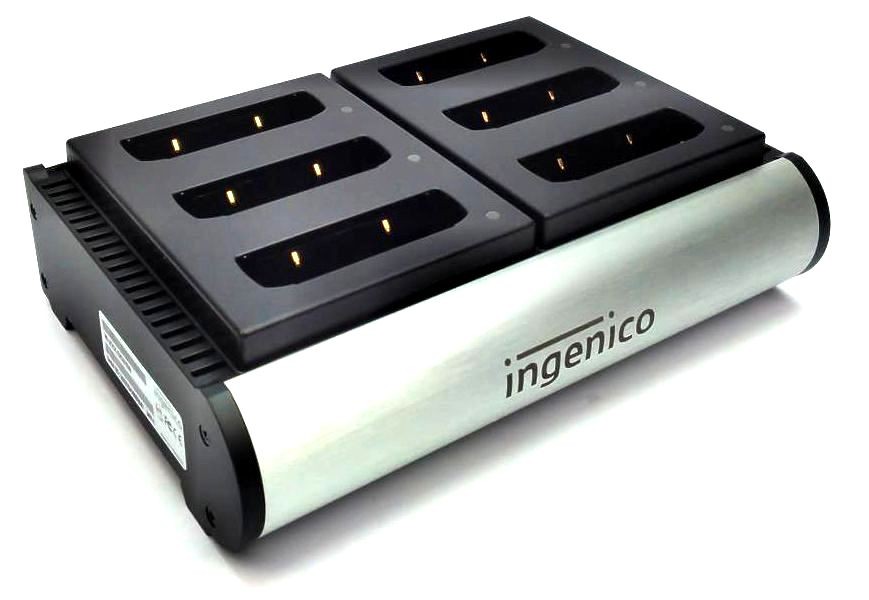 Ingenico ISMP4 Charging Dock Cradle 6 Bay WI-DOCK-IDK351539 Genuine OEM