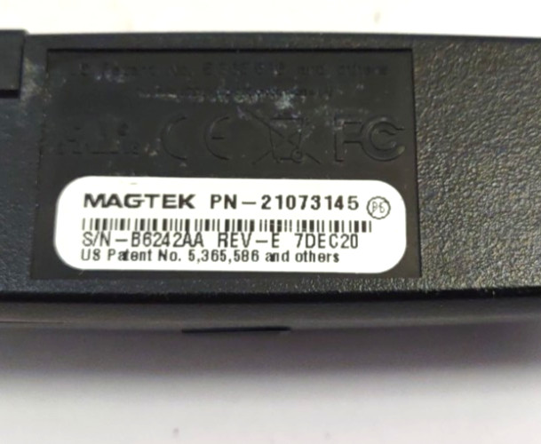 MagTek 21073145 USB Mini Magnetic Card Reader