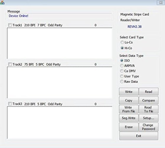 Portable MSRX6 Magstripe Credit Card Reader – Works with Windows & Mac