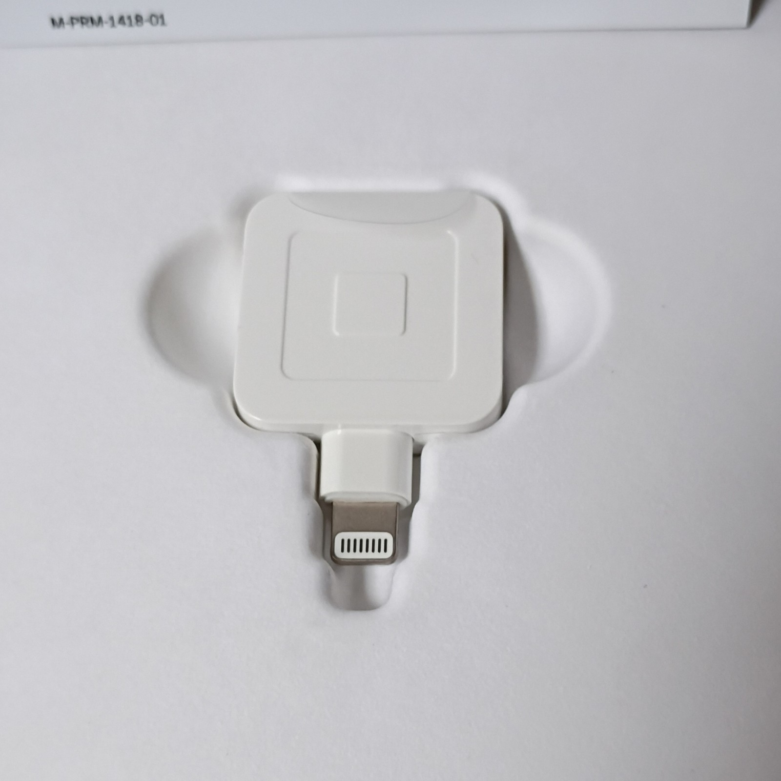 Square Magstripe Lightning Credit Card Reader A-SKU-0523-03 for iPhone iPad