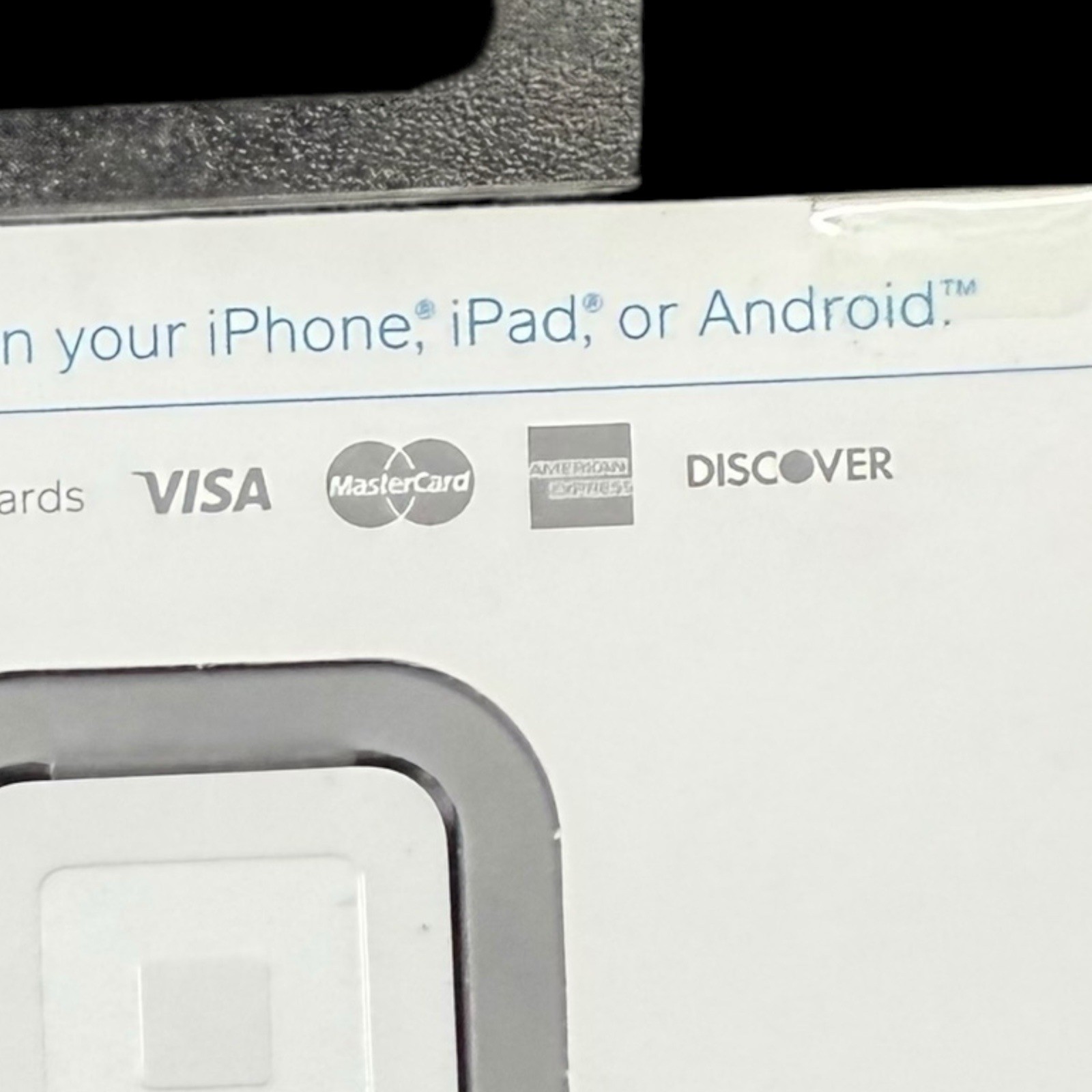 Square Reader Credit Debit Card swipe for iPhone & Android 3.5mm New