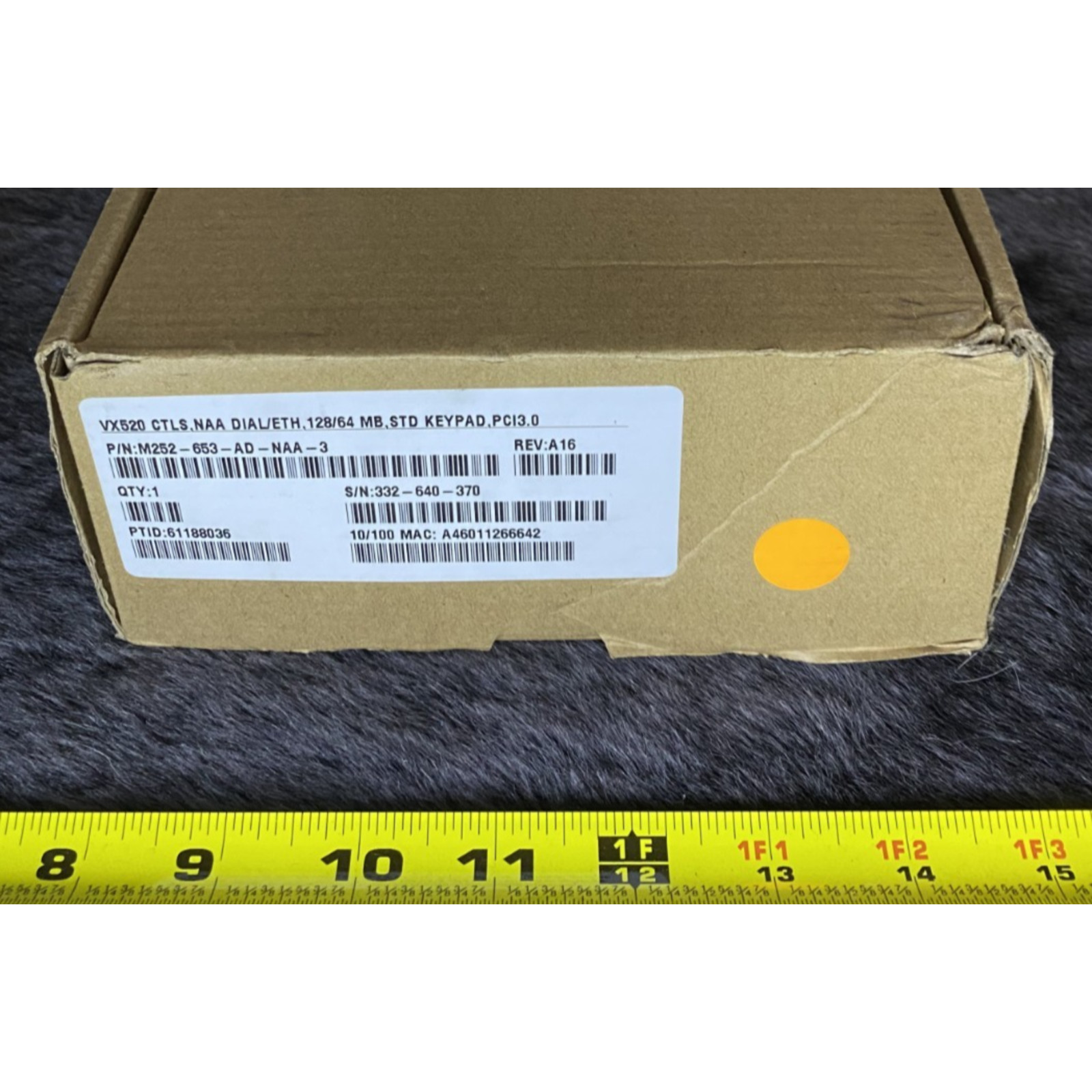 Verifone VX520 M252-653-AD-NAA-3 Credit Card Machine