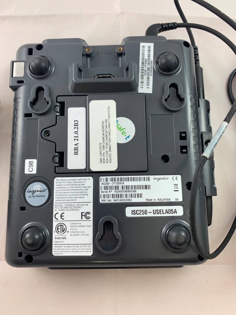 INGENICO ISC TOUCH 250 (FLO071261)