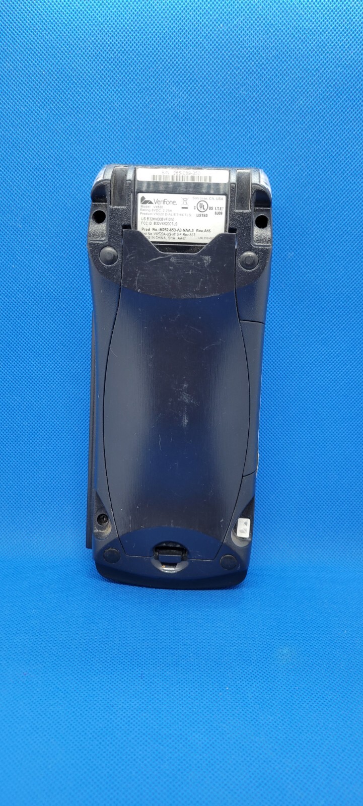 VERIFONE VX520 CARD SWIPE CHIP TERMINAL READER PRINTER – USED