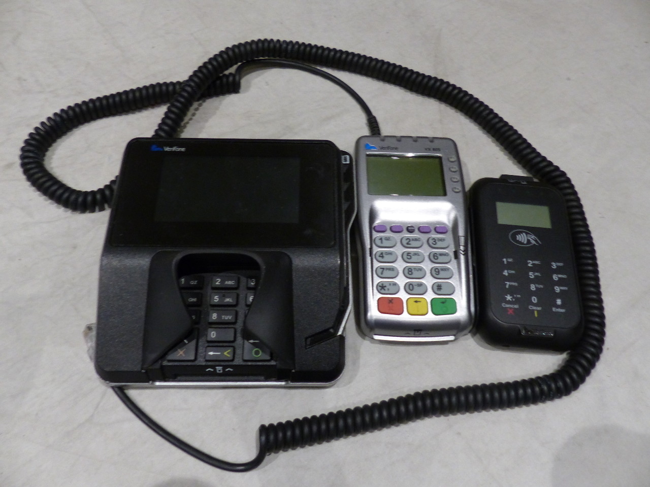 VERIFONE POS CARD READERS W/PIN ENTRY VX805/VX600 BLUETOOTH/MX900-02