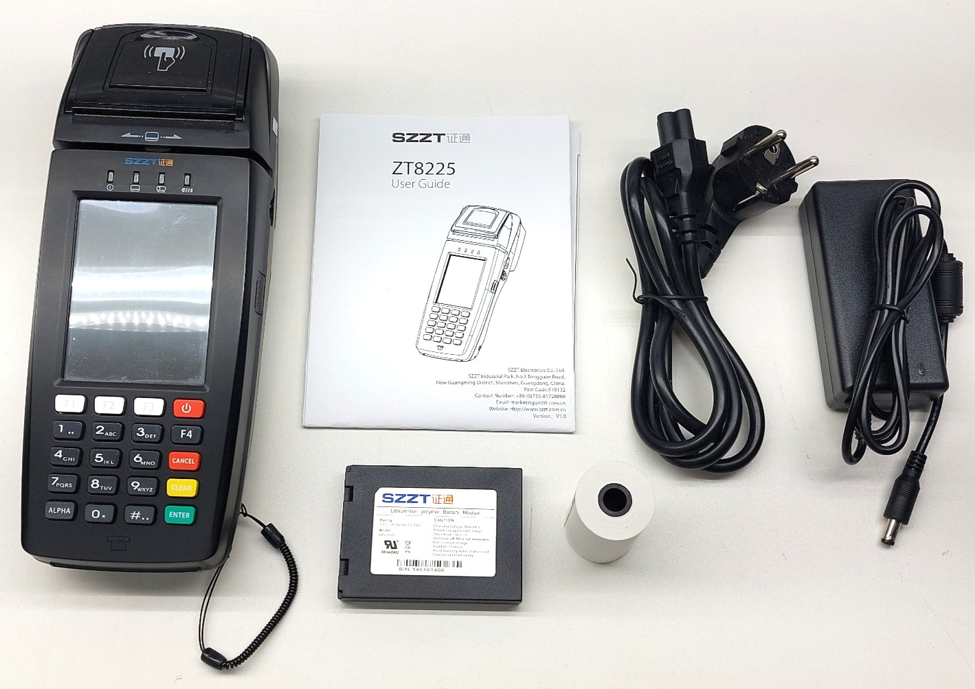 SZZT Electronics ZT8225 G26 Handheld POS Payment Terminal
