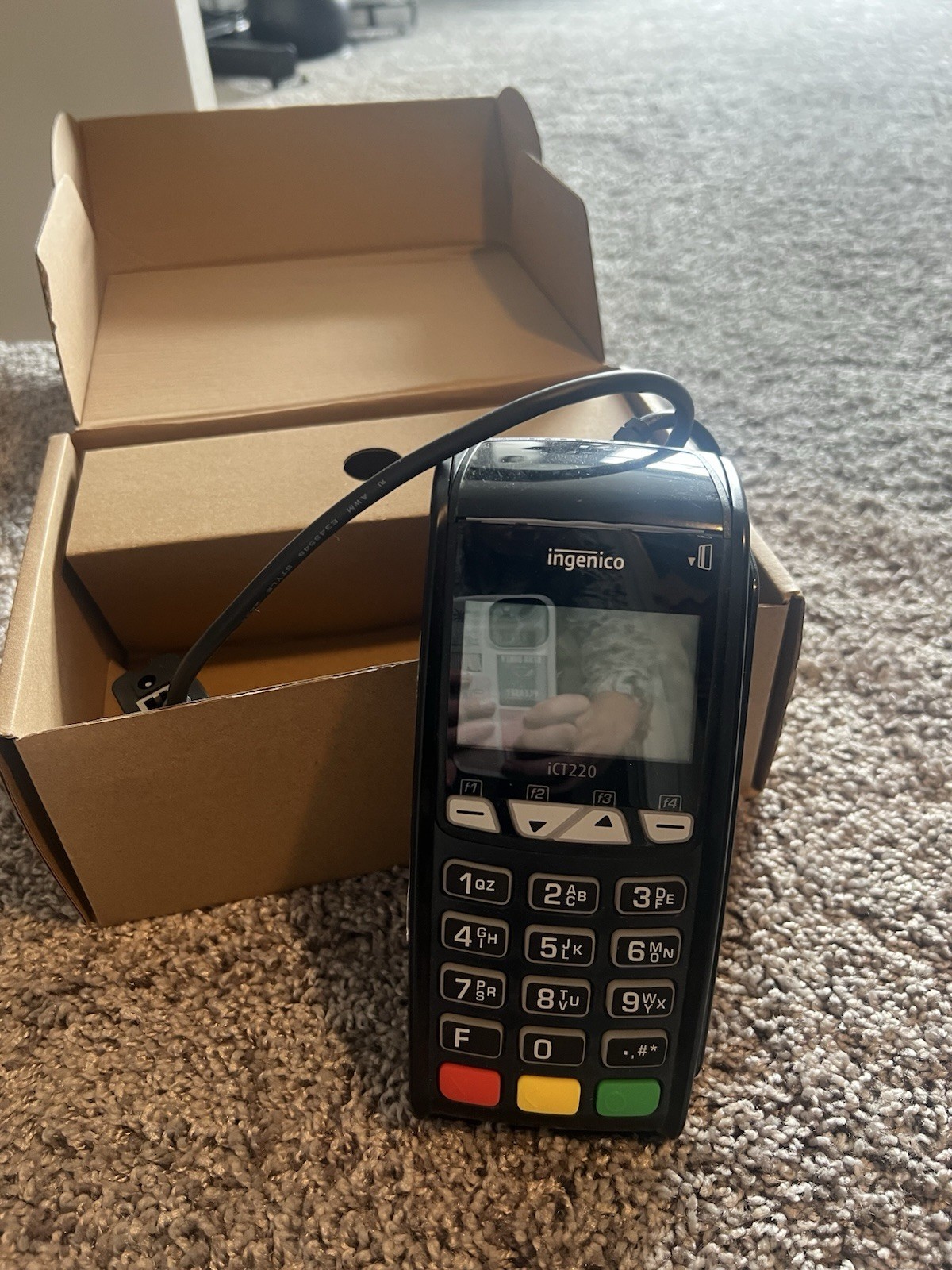 Ingenico iCT220 Wired Credit Card Terminal POS Reader Series iCT220