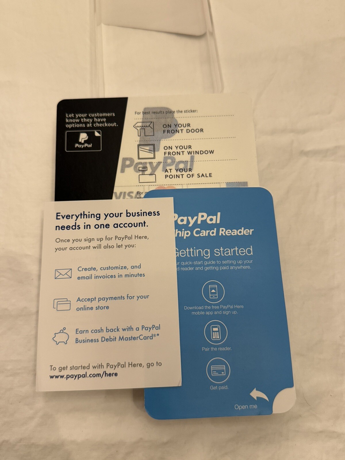 Paypal Chip Card Reader & Contactless M010-PROD10-V2 NEW IN BOX