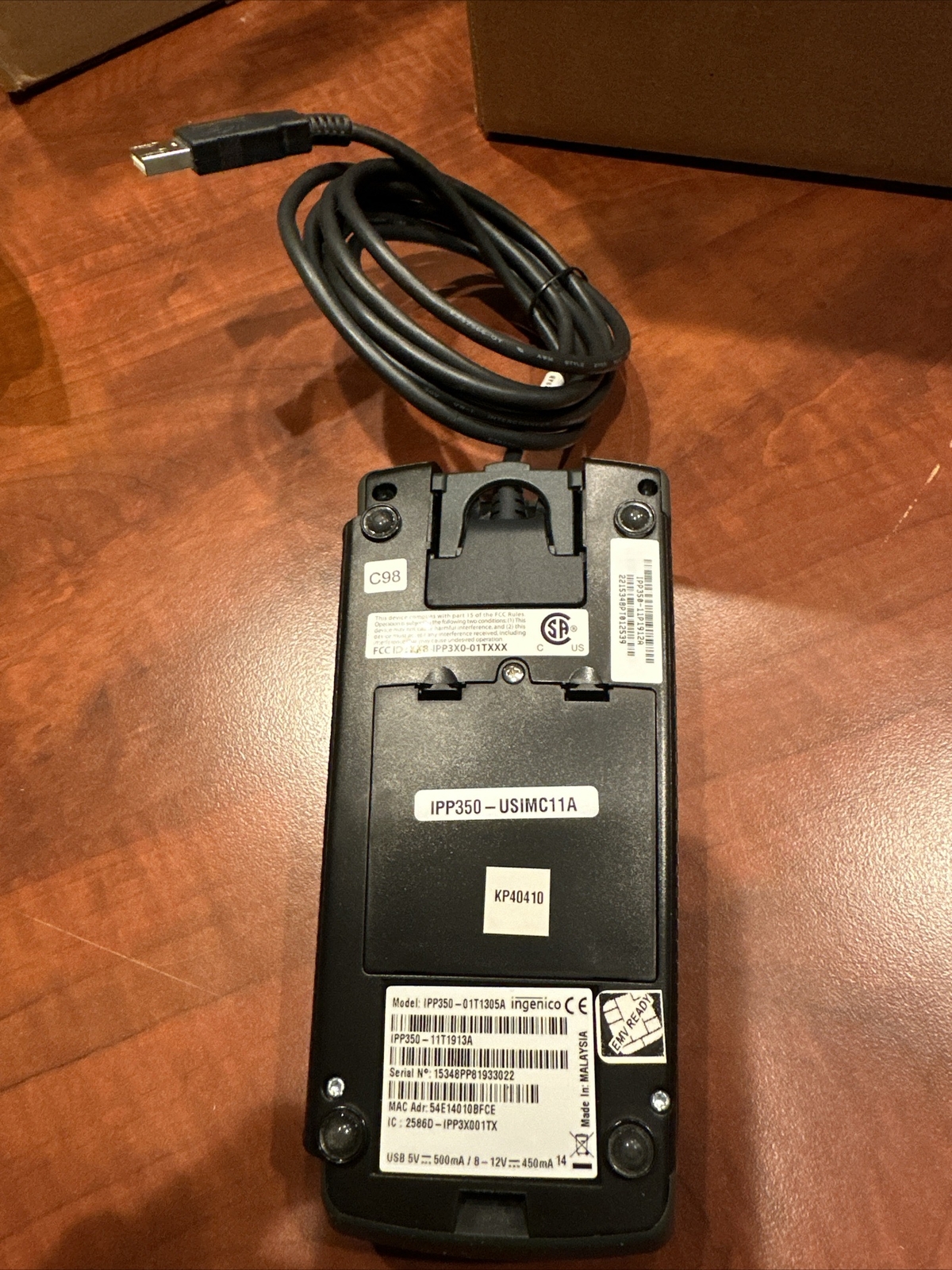 New Ingenico IPP350 Payment Credit Card Terminal