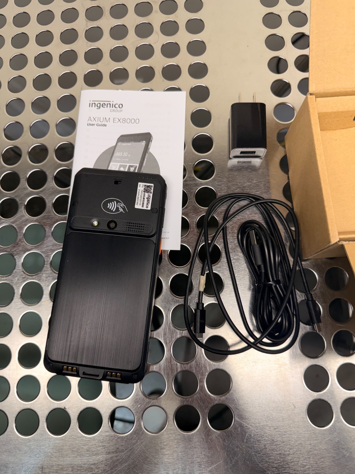 Ingenico Axium EX8000 6″ Android Mobile Payment Terminal Smart POS Touchscreen