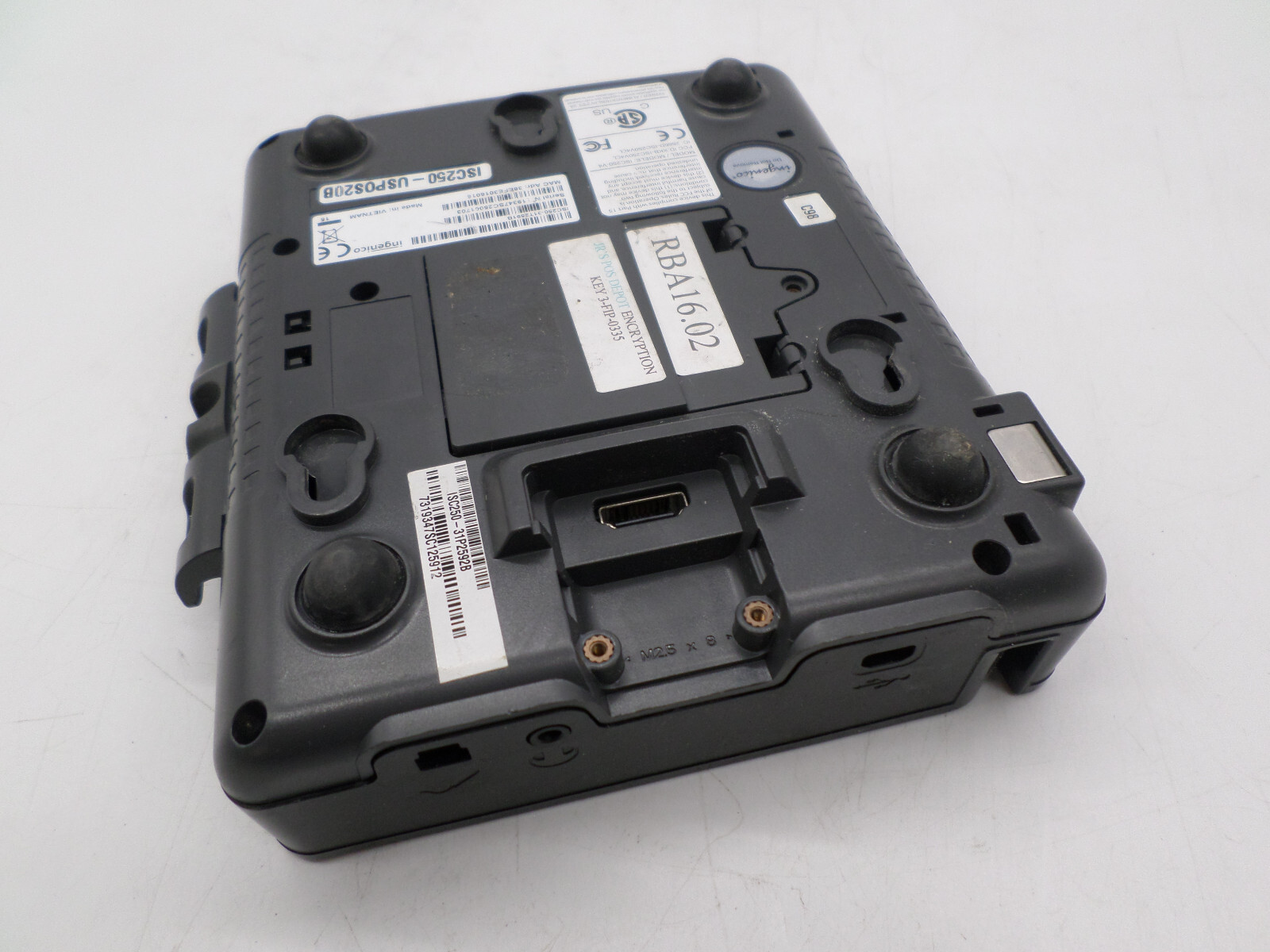 Ingenico ISC250-V4 Payment Terminal ISC250-31T2591B, Pre-Owned