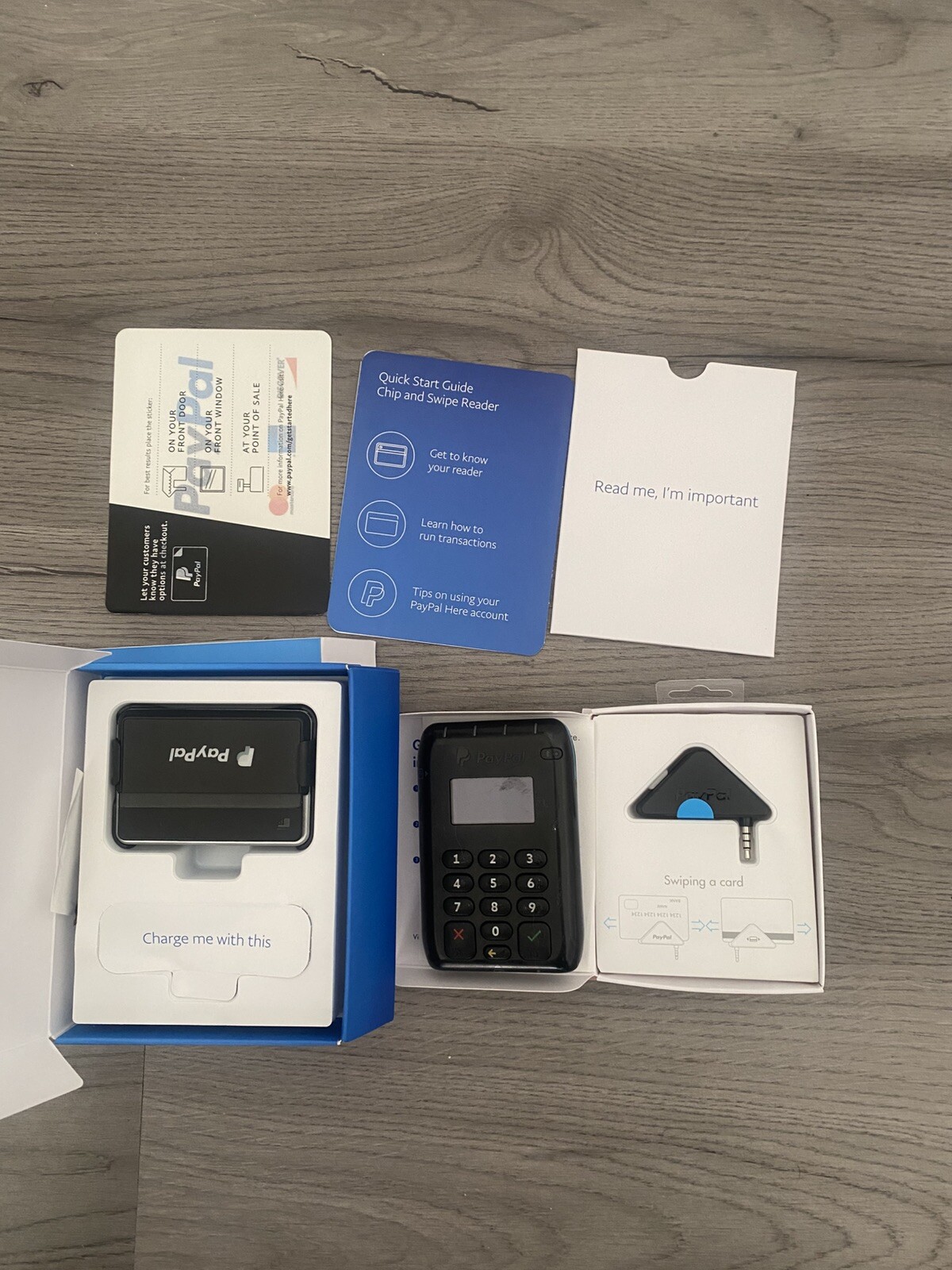 PayPal Here Chip and Card Swipe Reader Credit & Debit Cards Mobile