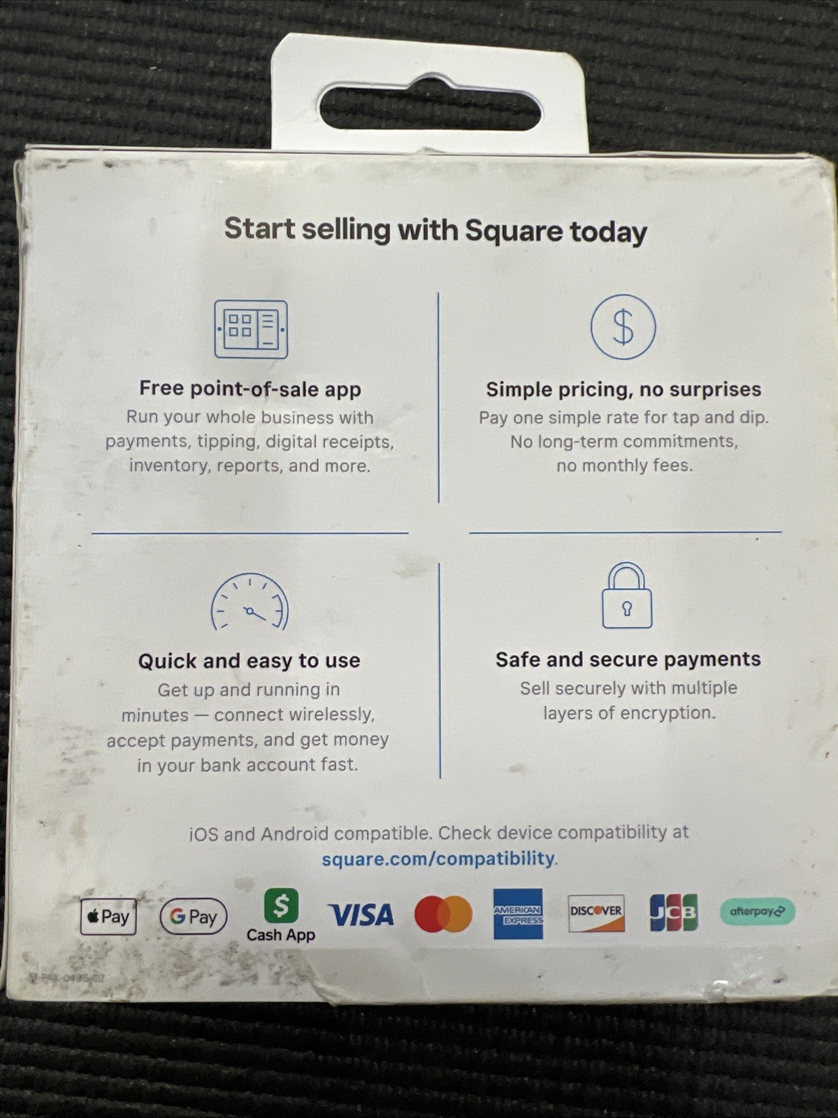 Square Reader for contactless and chip 2nd generation 🔥Sealed🔥