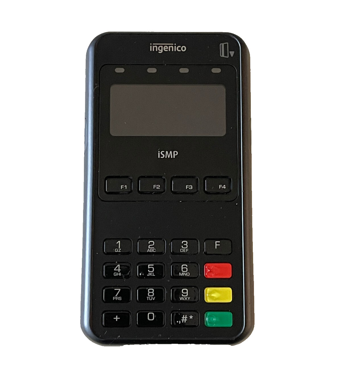 Ingenico iSMP Credit Card Reader & Barcode Scanner IMP352-USPIS04A w/ Charger