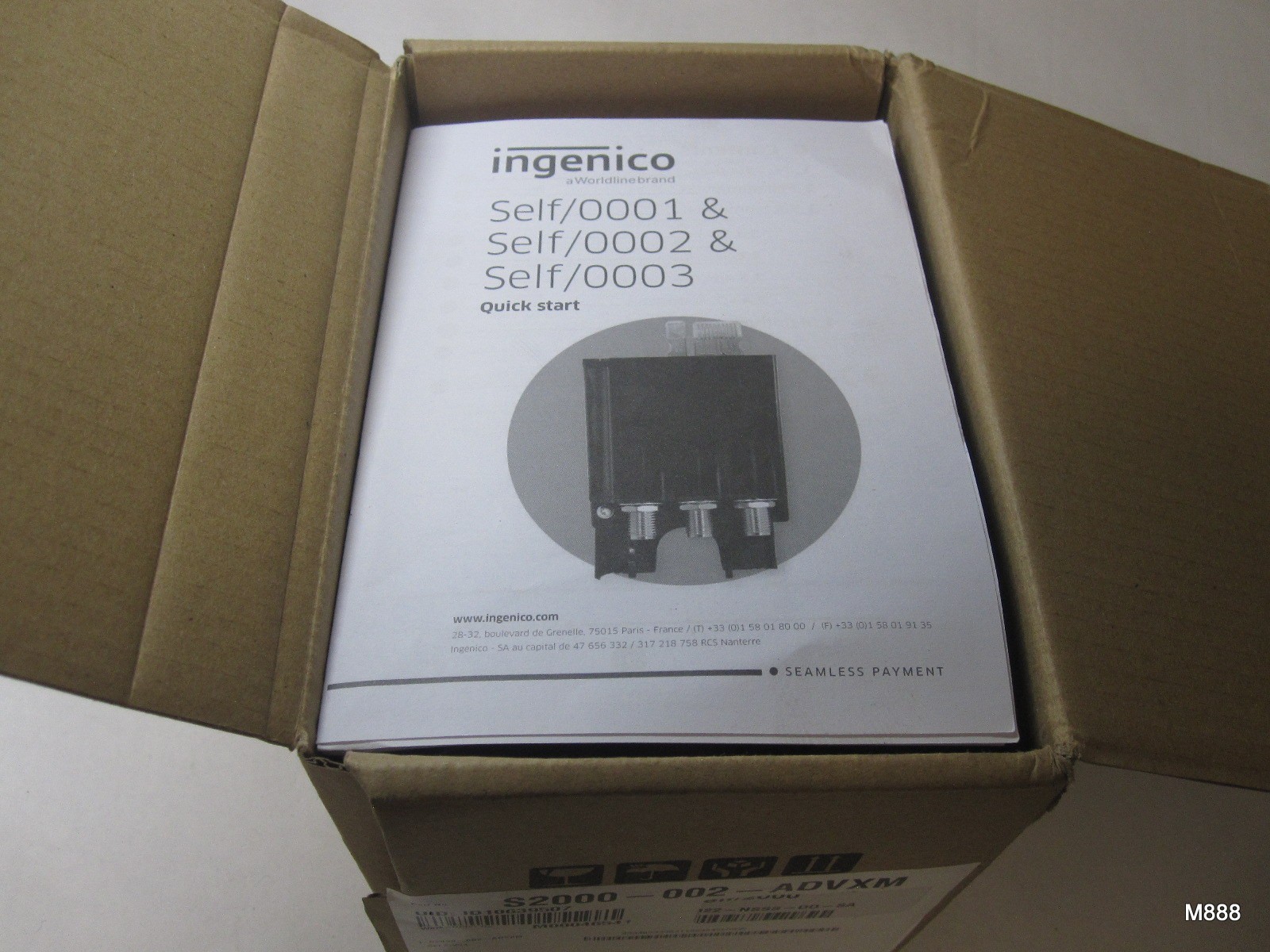 INGENICO S2000-002 [ SELF/2000 | SELF/0002 ] All-in-One | Self-Service Terminal