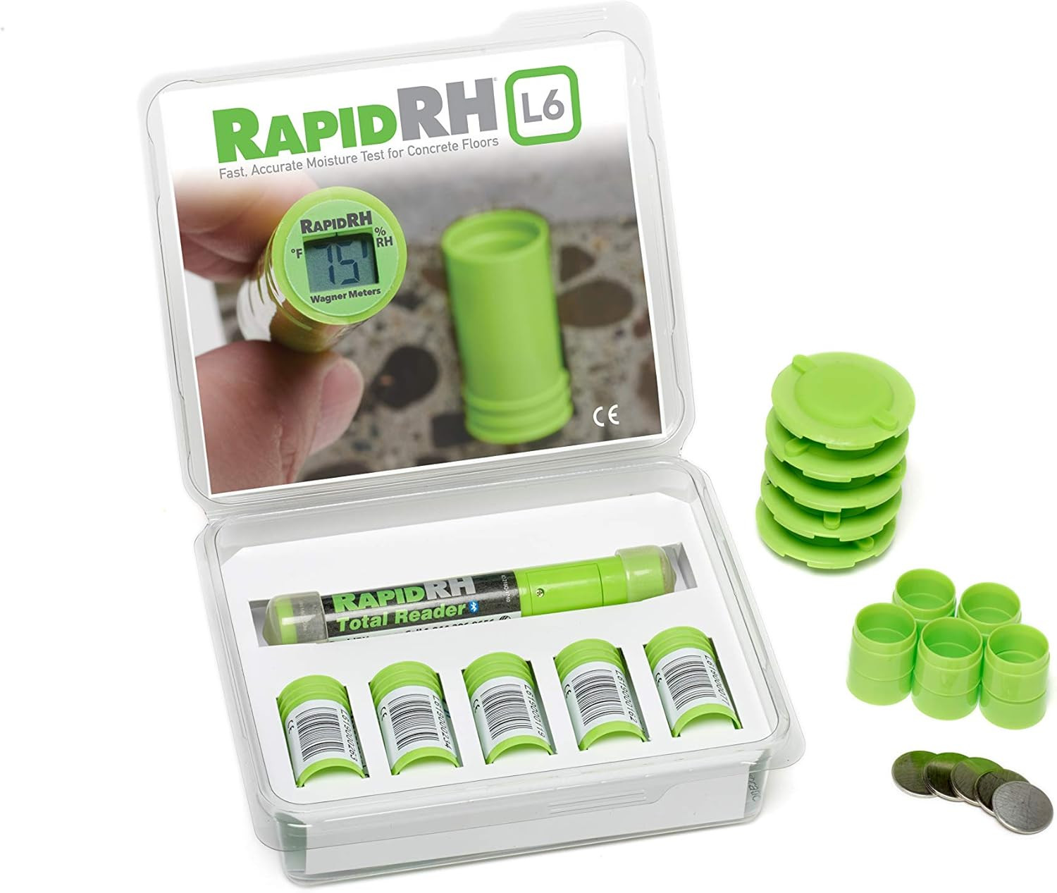 Rapid RH Smart Sensors & Total Reader for Precise Temp Monitoring