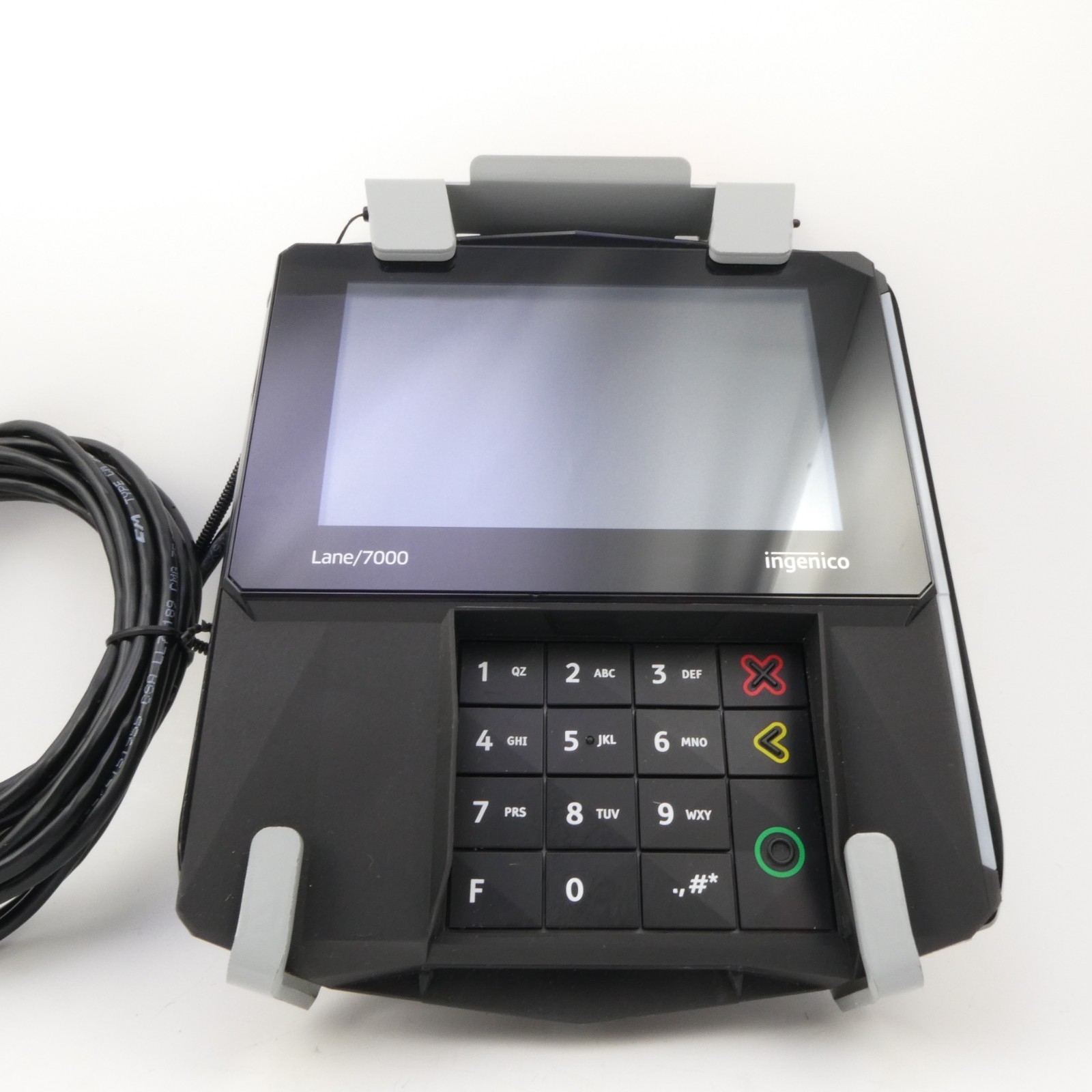 Ingenico Lane 7000 Credit Card Terminal with Stylus “Without Power Adapter”