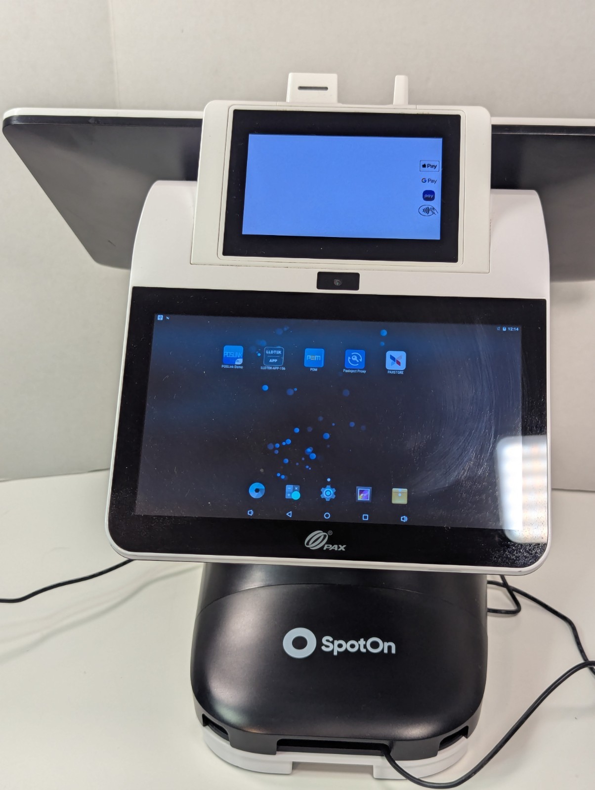 U22630 SpotOn PAX E800 POS Point Of Sale System Preowned G3D
