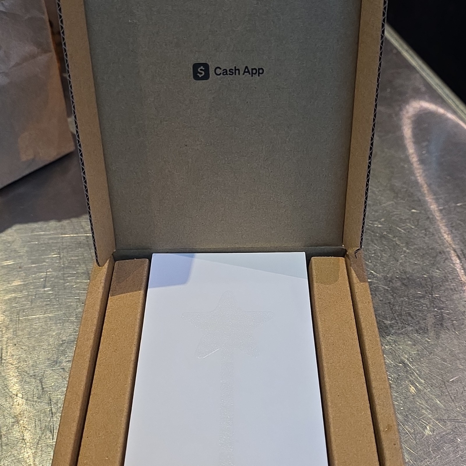 Cash App Model Credit Card Reader Terminal / Card Payment Reader In Box