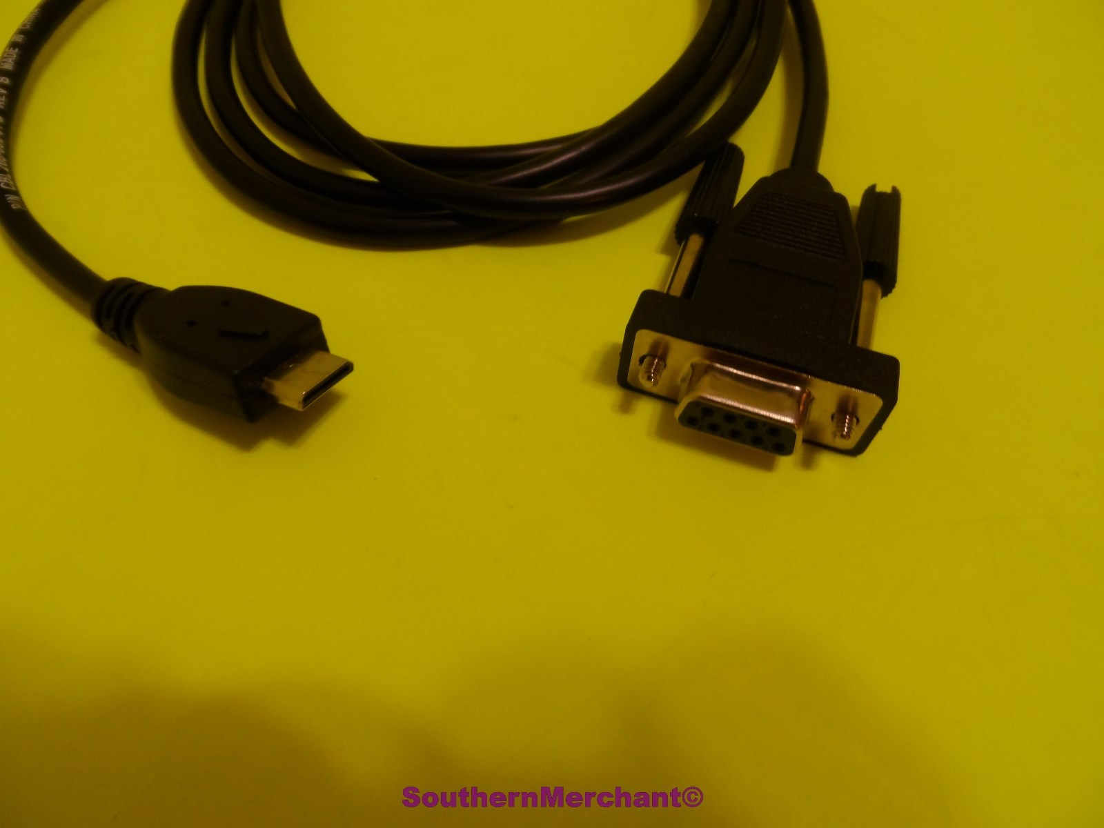 VERIFONE VX670 VX680 mini HDMI RS232 DB9 FEMALE CABLE PC CABLE PROGRAMMING