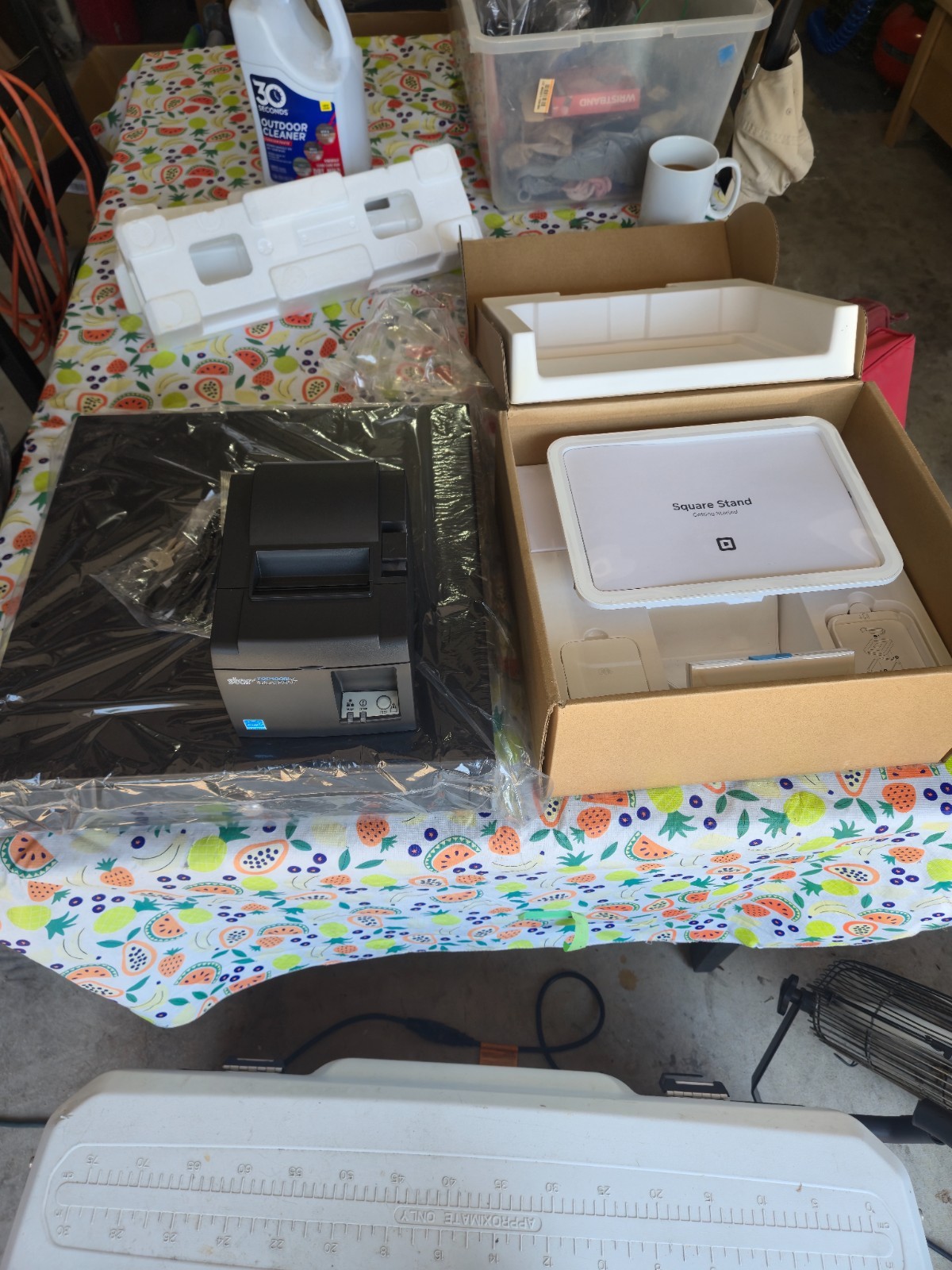 Square Stand 1st Generation ( 10.1-10.2″ iPad), Cash Drawer, and Receipt Printer