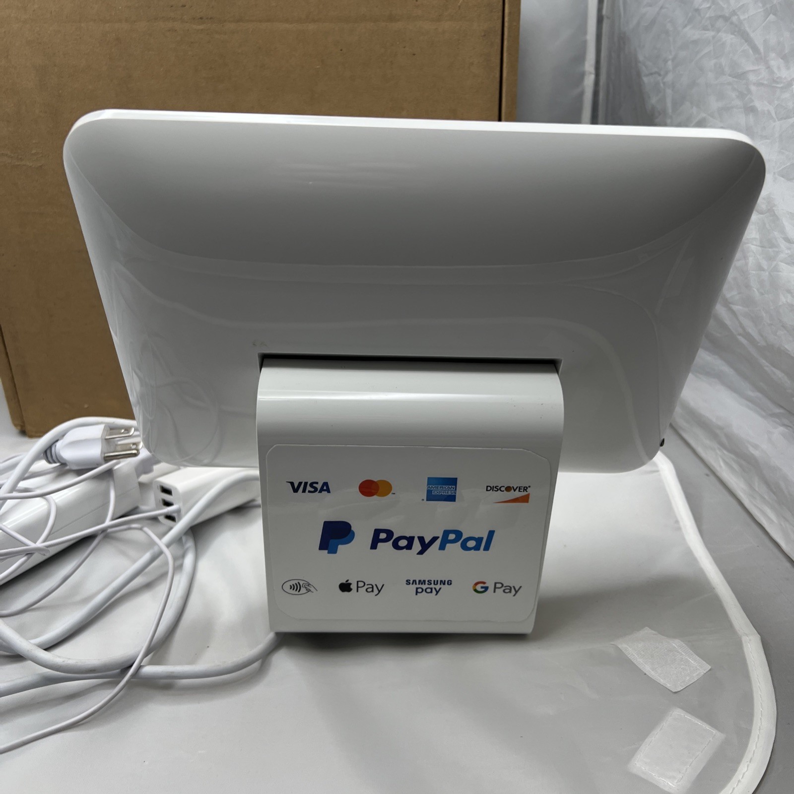 Square Stand POS Terminal Model S089 -untested – Stand With AC adapter