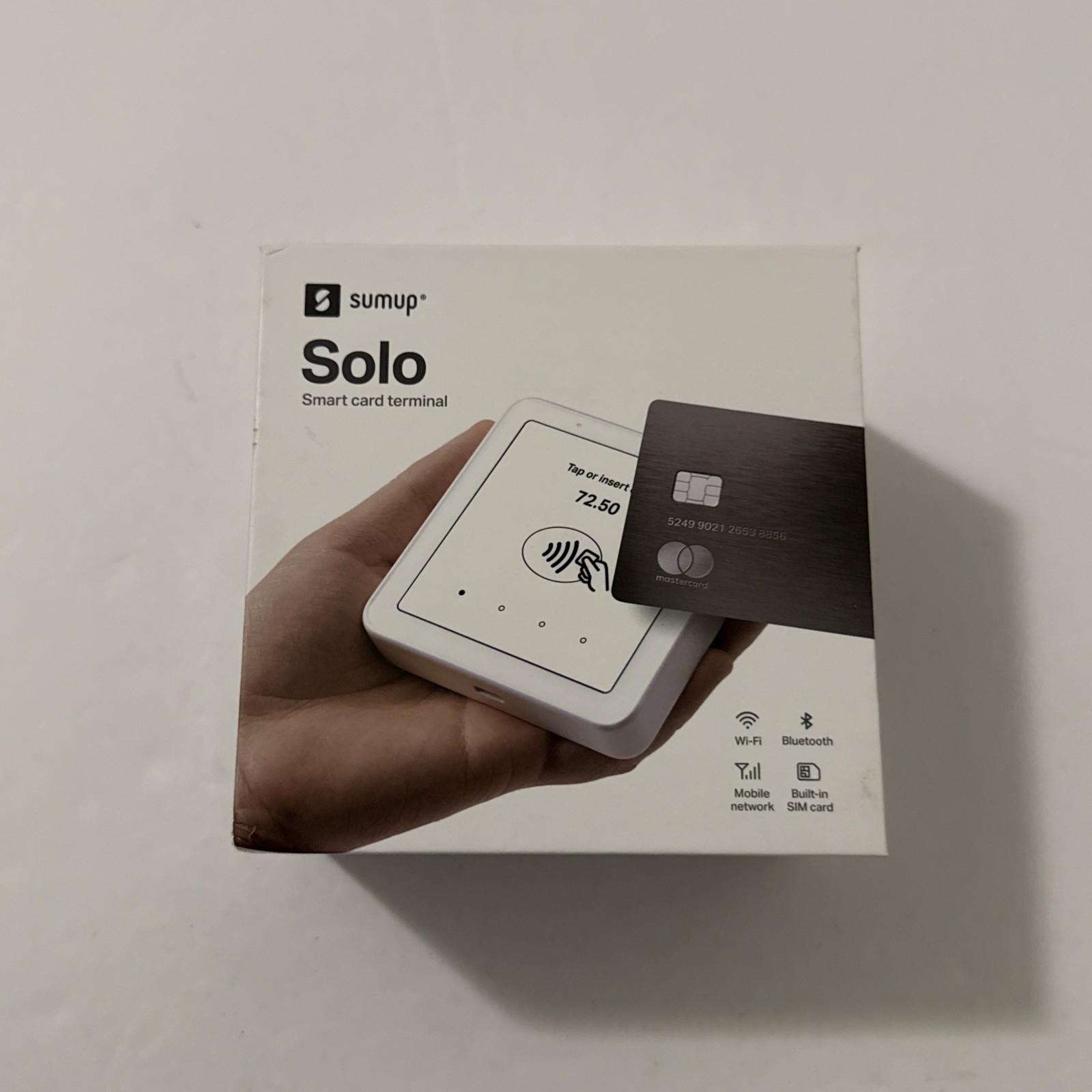 SumUp Solo Credit/Debit Card Payment Reader Smart Terminal/Cradle