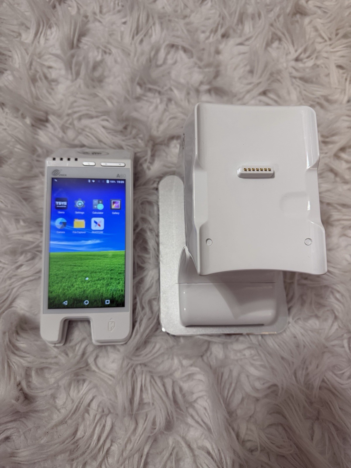 Pax A60 **UNLOCKED** With Charge Base BP60A, AS IS