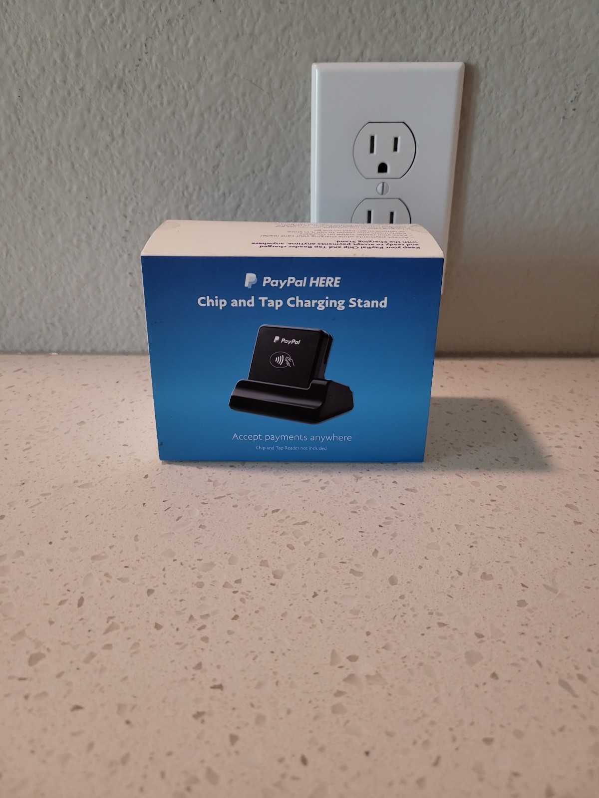 PAYPAL HERE CHIP & TAP READER + CHARGING STAND PCTUSDCRT
