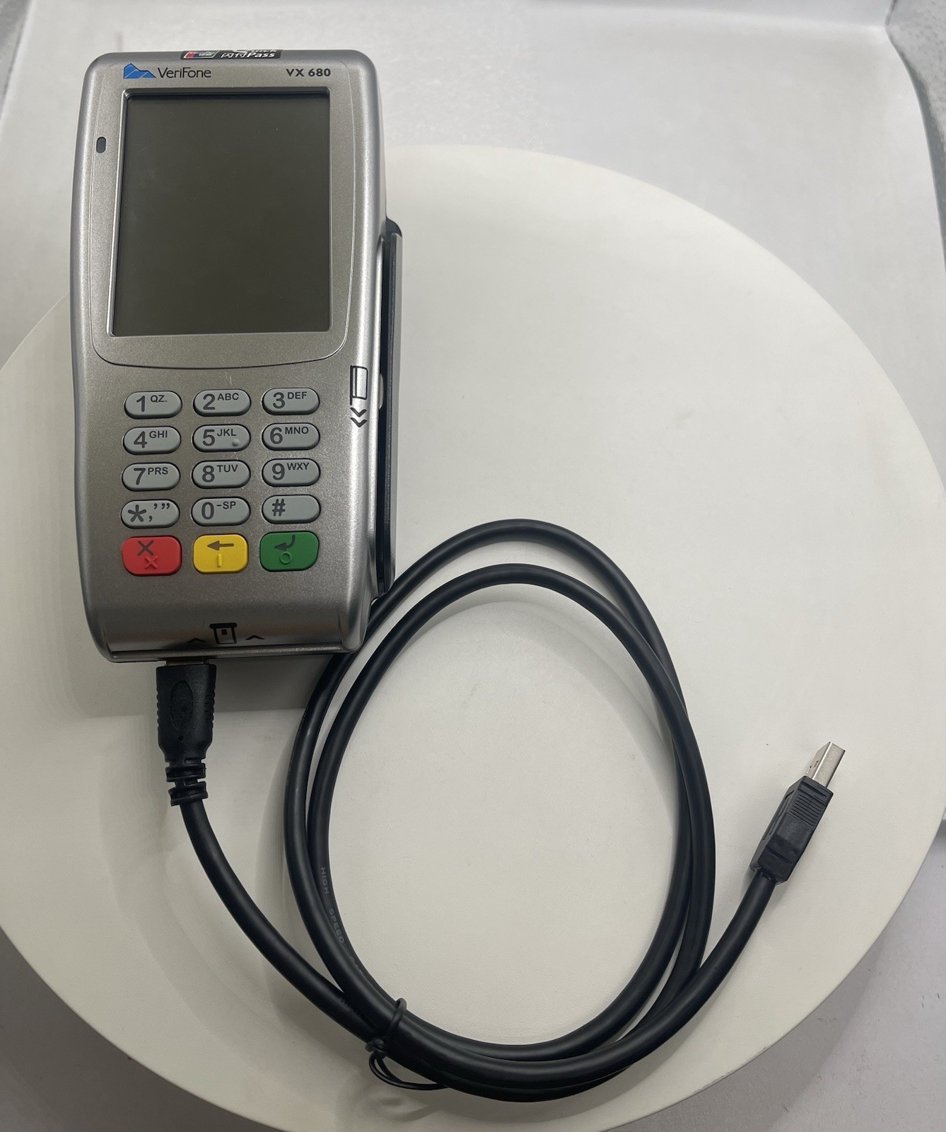 5pcs/lot VERIFONE VX680/VX670 PC DOWNLOAD CABLE Mini HDMI to USB Program Cable