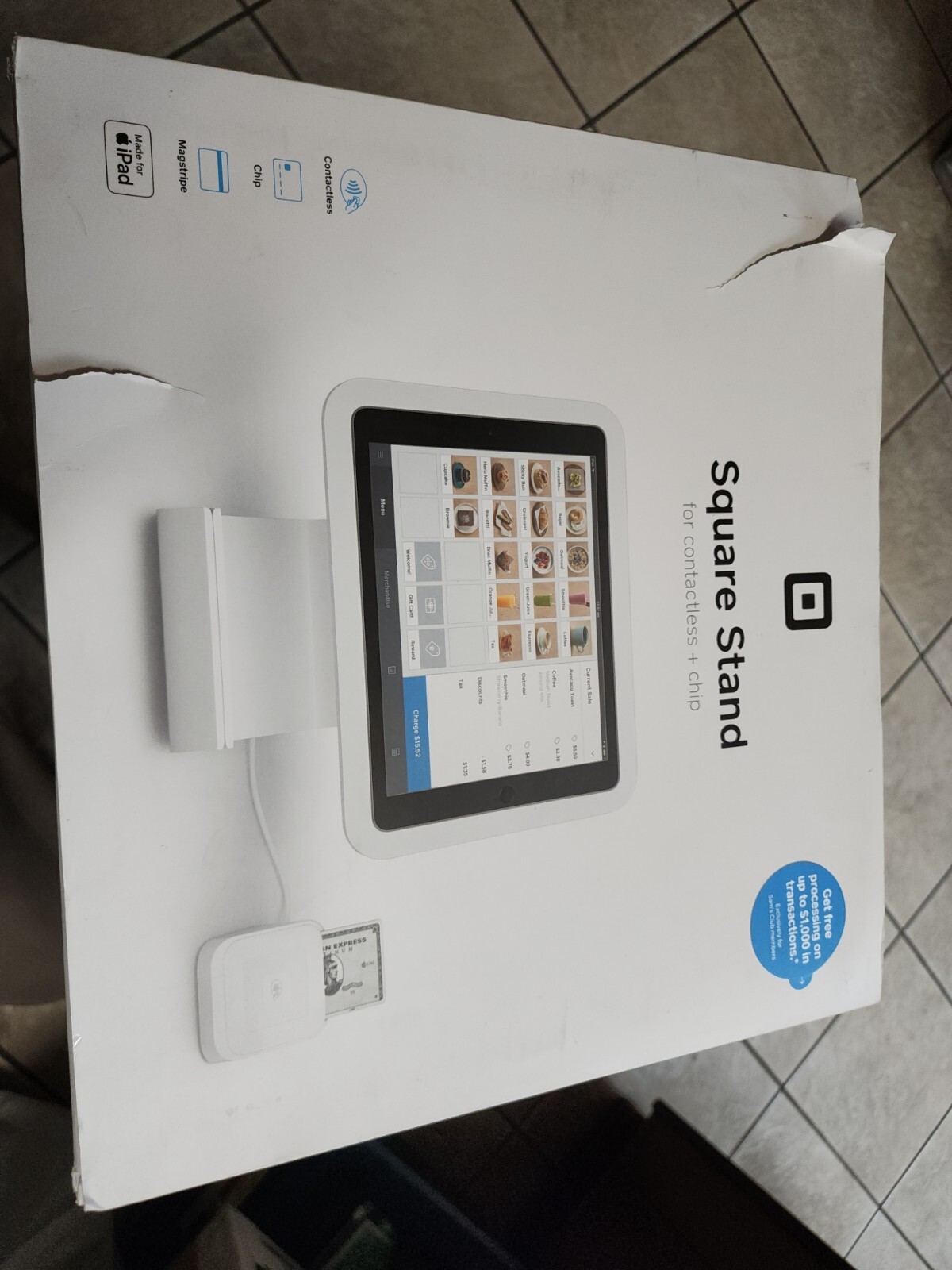 Square A-SKU-0591-A1 Contactless & Chip Bundle