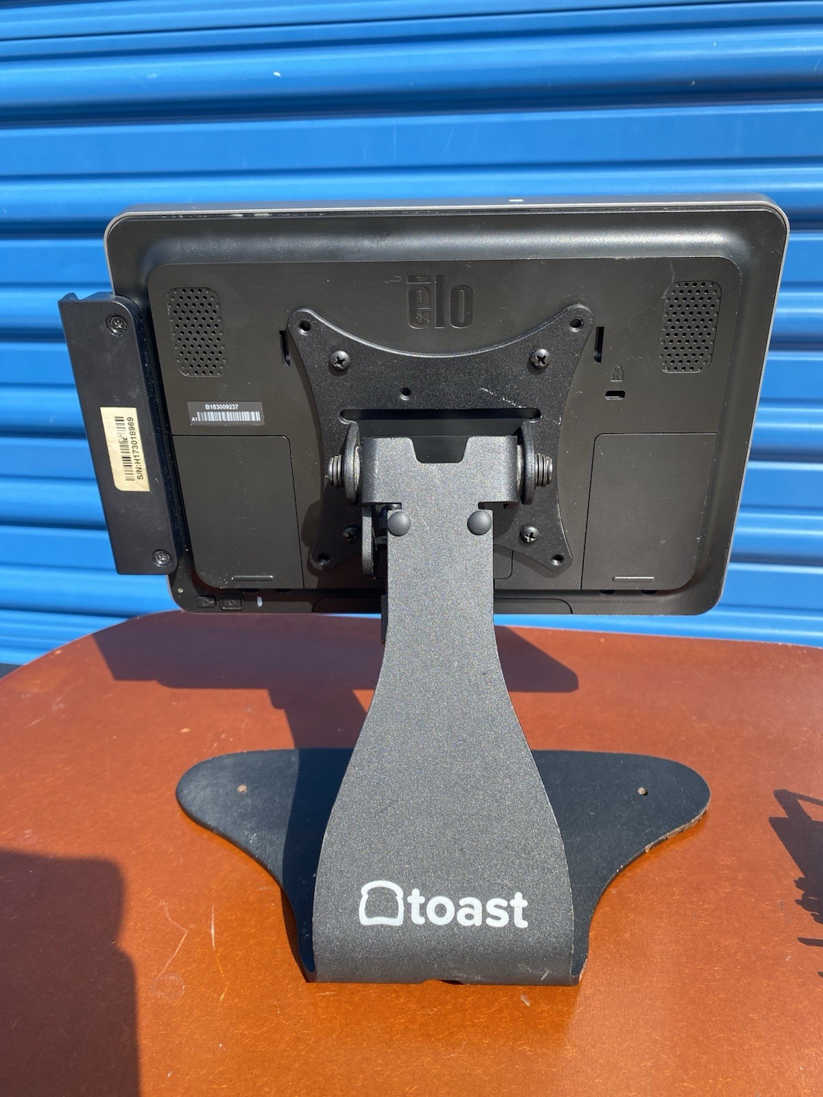 Toast Elo ESY10i1 10” Android POS Terminal Card Reader Stand PSU Tested Working