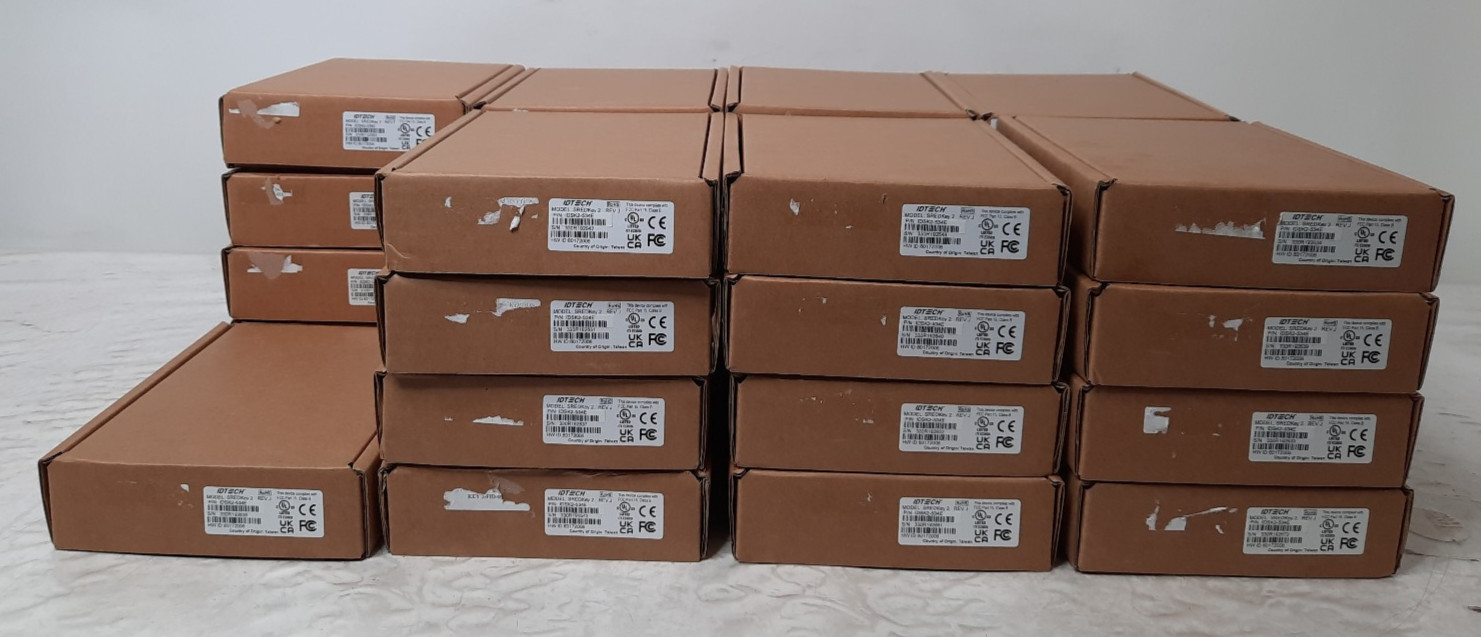 Lot of 29 IDTech SREDKey 2 Magstripe Credit Card Swipe Reader