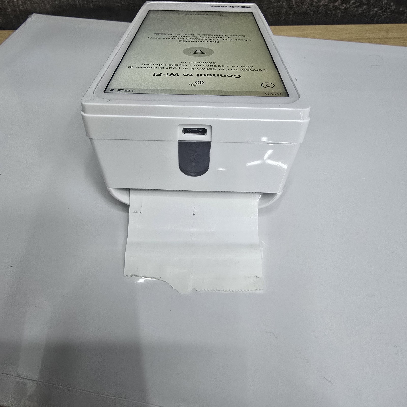 Clover Flex C405 Handheld POS Management System w/ Receipt + Scanner