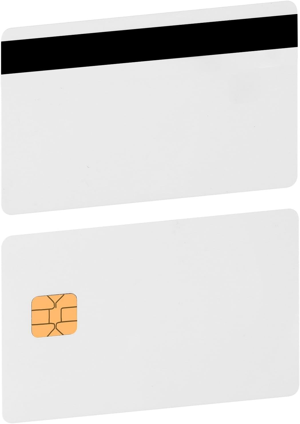 High Security JCOP4-180K Unfused Java Chip Card 5 Pack with HICO Magnetic Stripe