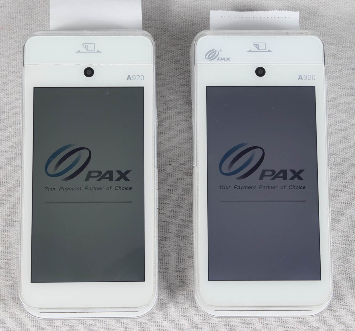 2x A920 Mobile Tablet Terminal POS Card Processor – Tested Working – no chargers
