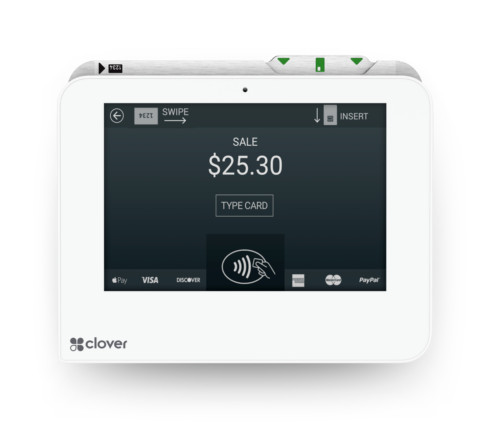Clover Mini-Card Reader Point of Sale System-Requires processing with SwyftPAY