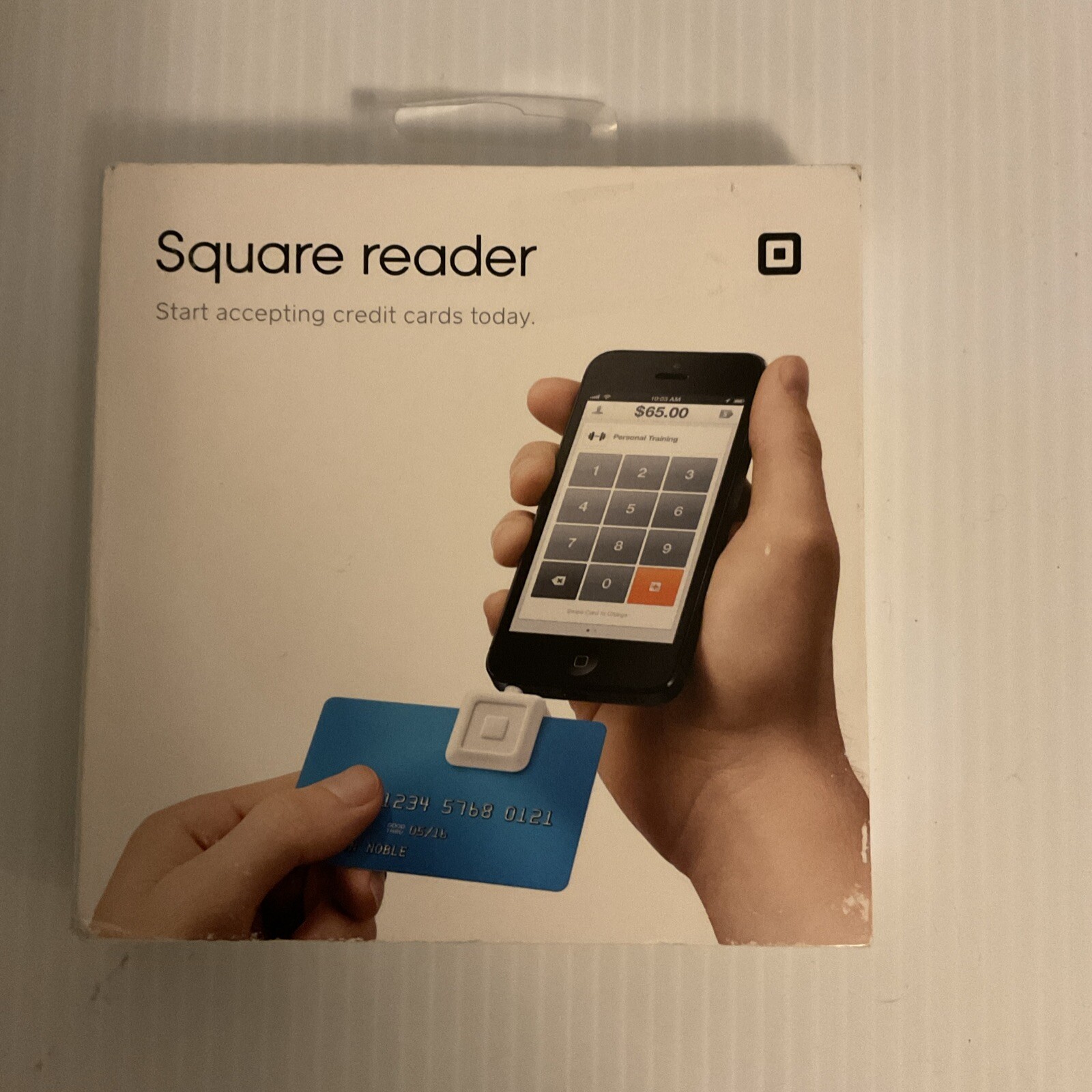 Square Credit Card Reader for Apple and Android Phones New