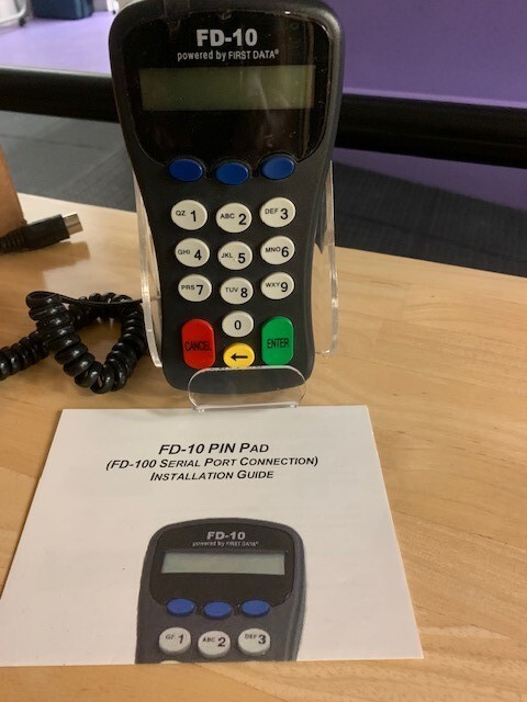 Credit Card Terminal First Data Fd-10