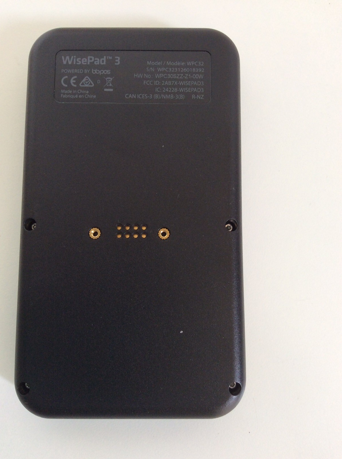 Shopify WisePad 3 Mobile POS Card Reader Tap Chip and Contactless Payment Device