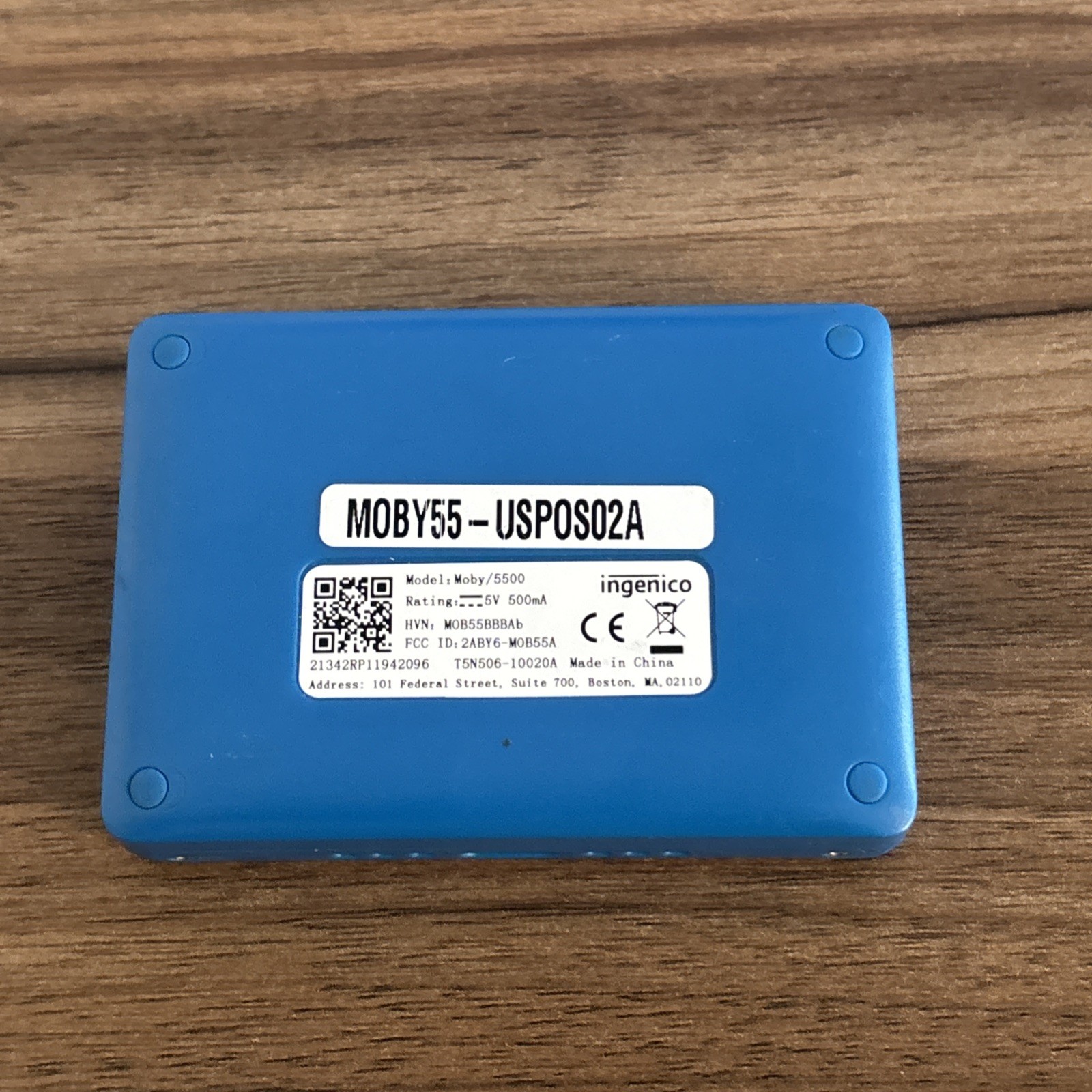 Chase Branded Moby 5500 Credit Card Reader By Ingenico