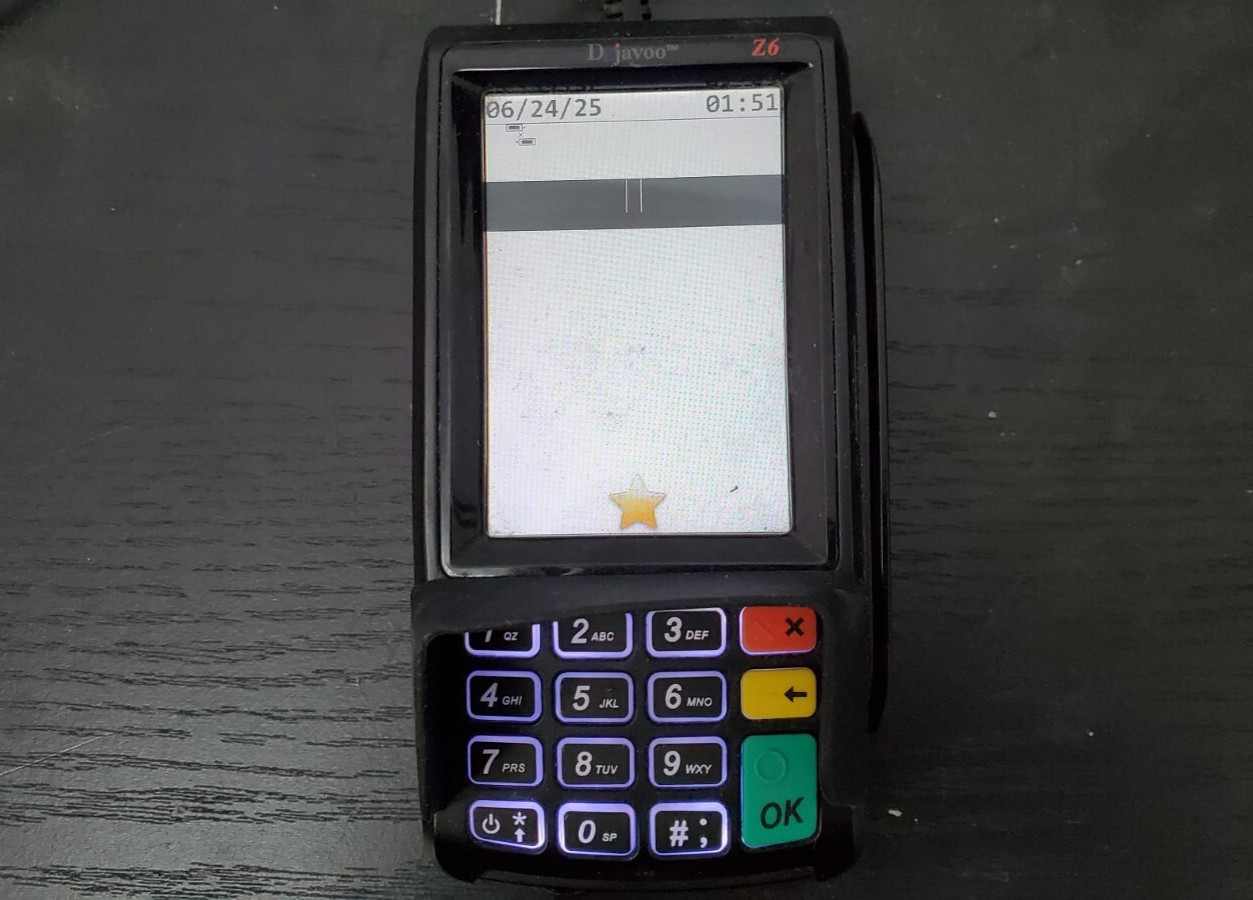 LOT OF 10/ DeJavoo Z6 VEGA3000 Credit Card Terminal