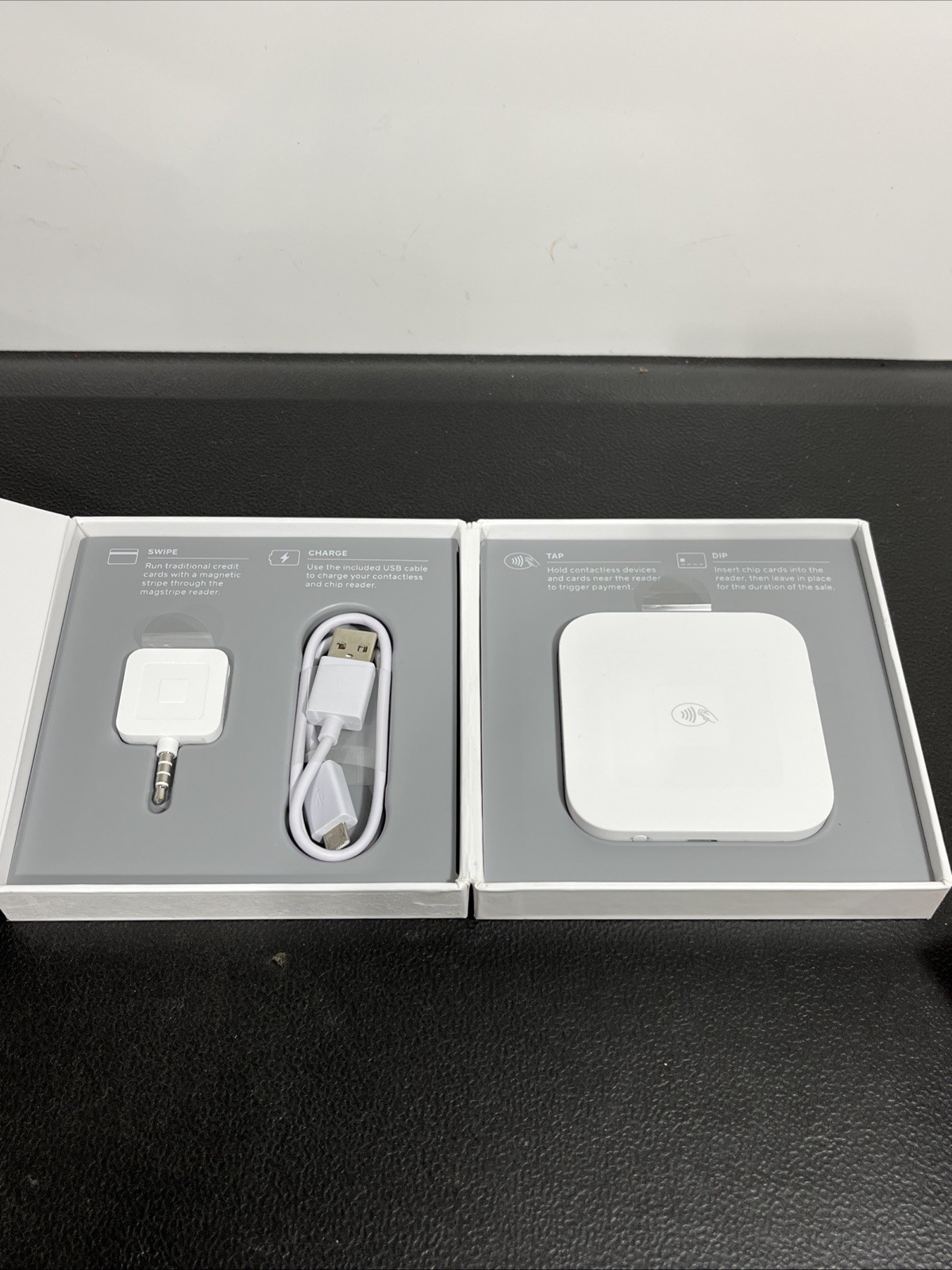 Square Credit Card Reader for Contactless Chip And Portable Mag Stripe Model S6